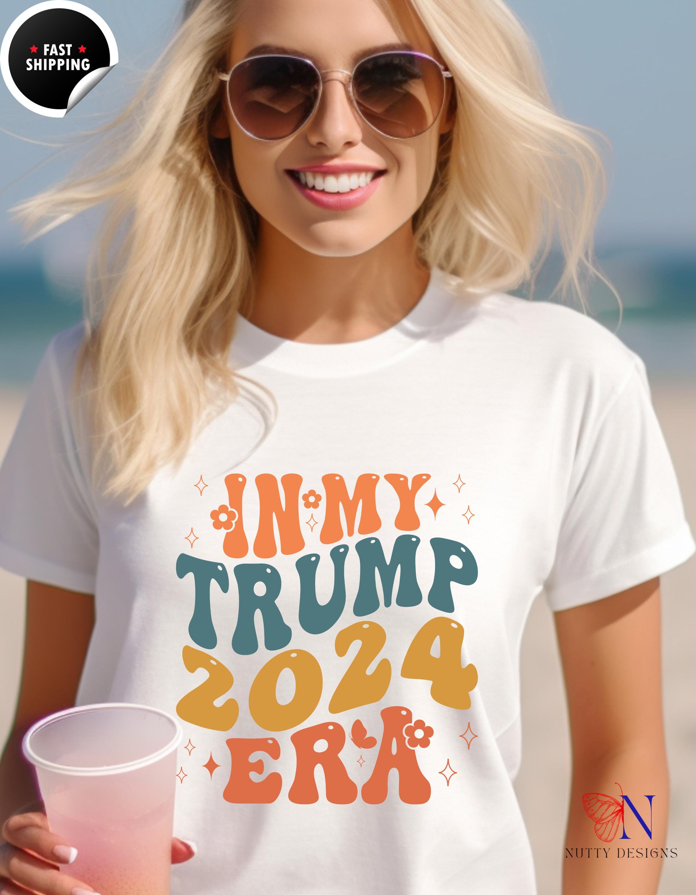 Retro Style In My Trump 2024 Era, Trump Vance, Conservative Tee, MAGA Supporter Gift, Anti Biden T-shirt, Anti Democrat Tshirt