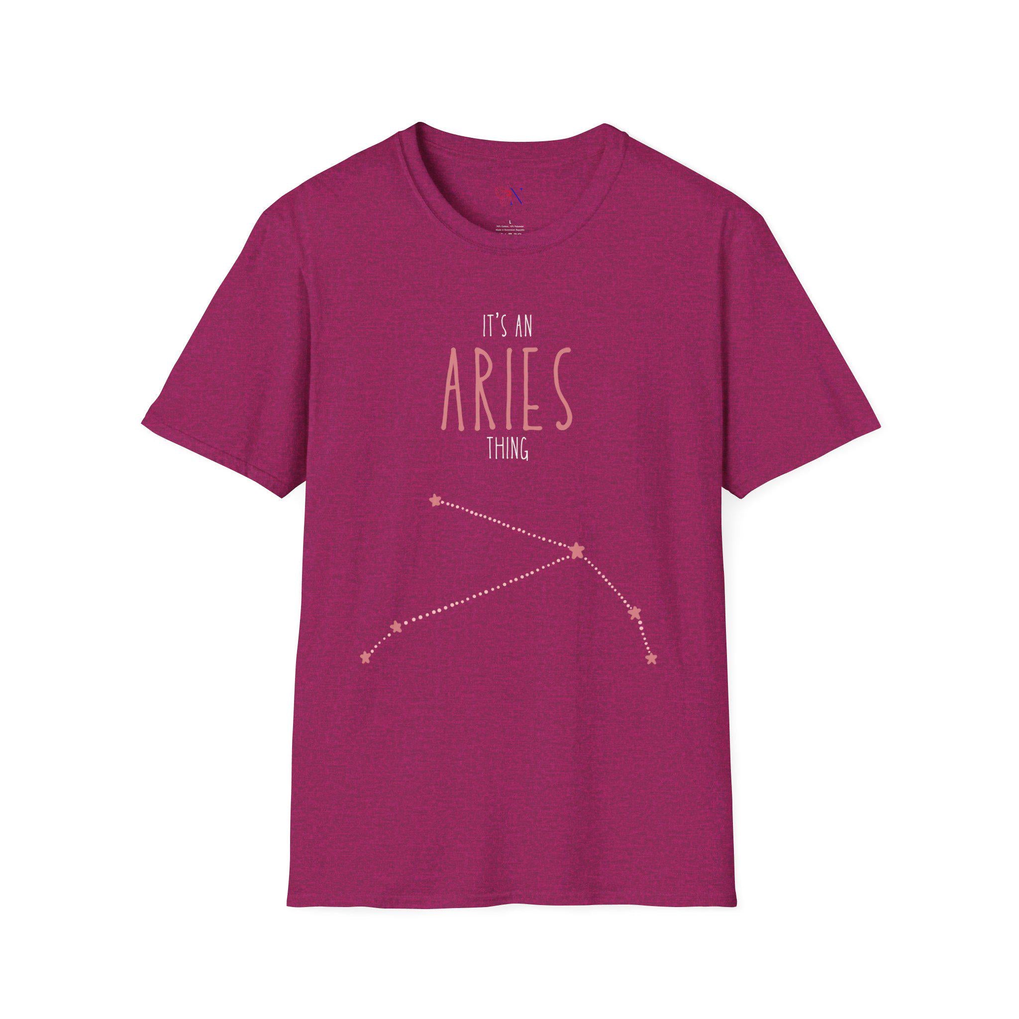 Aries Thing Unisex T-Shirt | Astrology Constellation Tee | Star Sign Graphic Tee | Astrology Gift for Her & Him