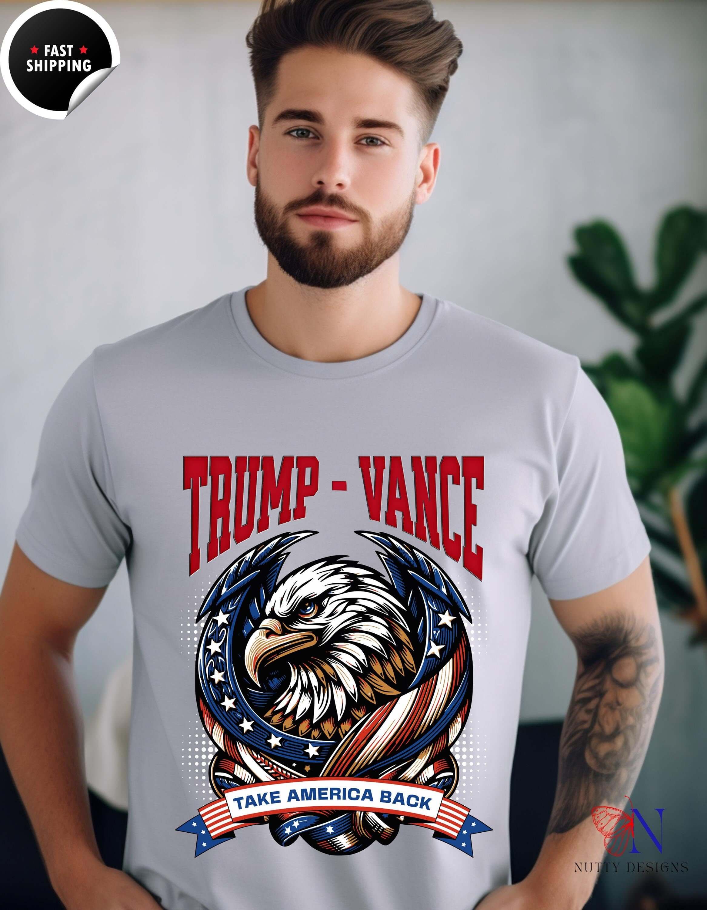 Trump Vance Take America Back 2024 Election Campaigns Political Gift, Patriotic Merchandise, GOP Supporter, MAGA Lover Gift, Anti Harris