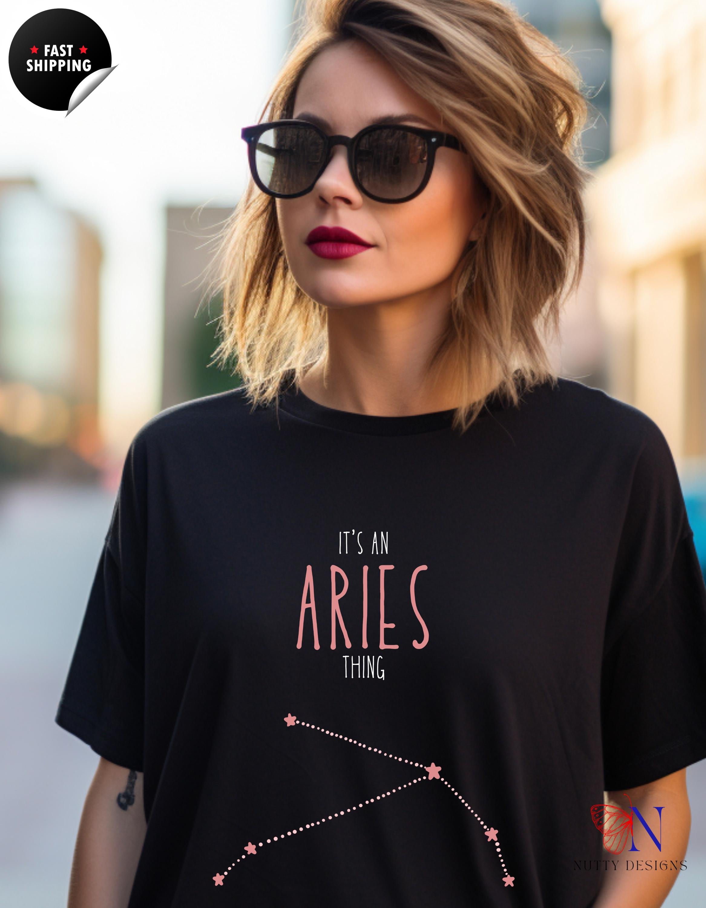 Aries Thing Unisex T-Shirt | Astrology Constellation Tee | Star Sign Graphic Tee | Astrology Gift for Her & Him