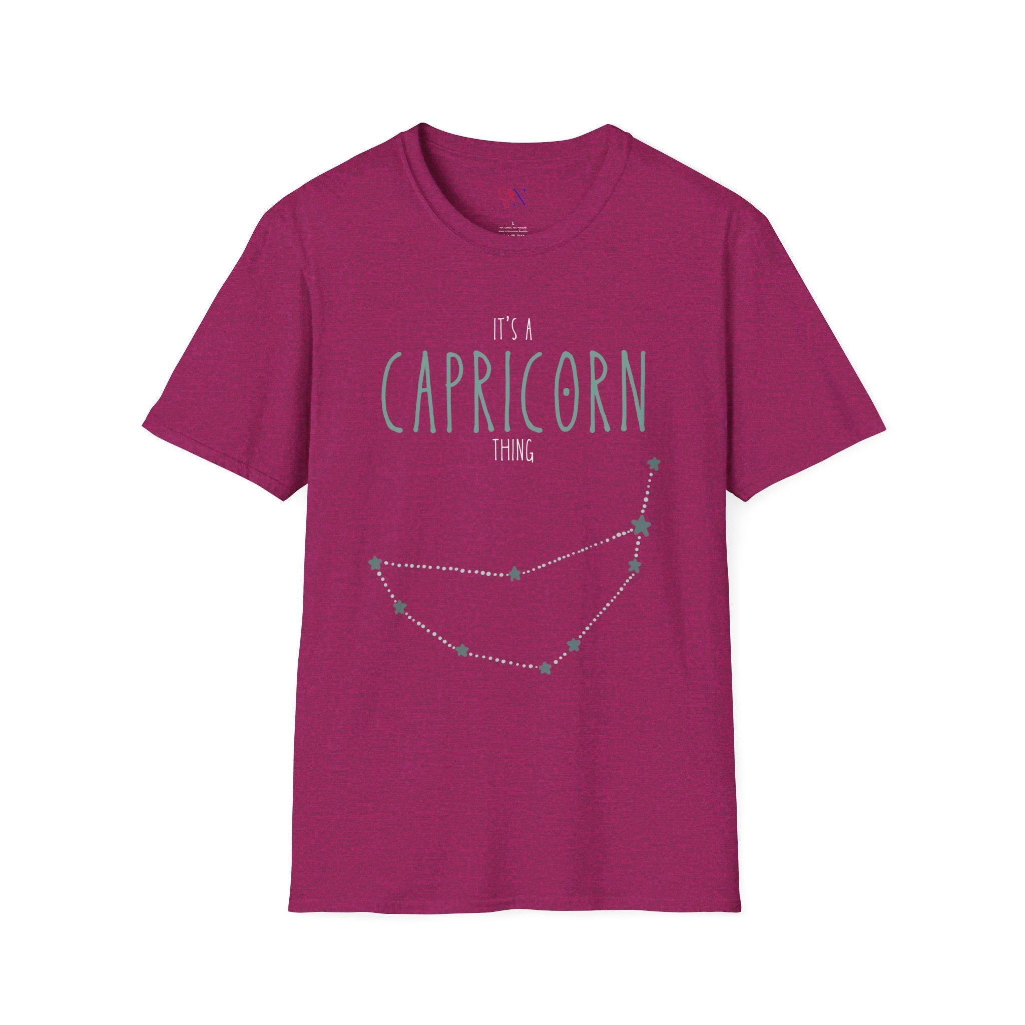 Capricorn T-Shirt, Astrology Unisex Tee, Star Sign Constellation, Horoscope Gift for Astrology Lovers, Zodiac Print Top