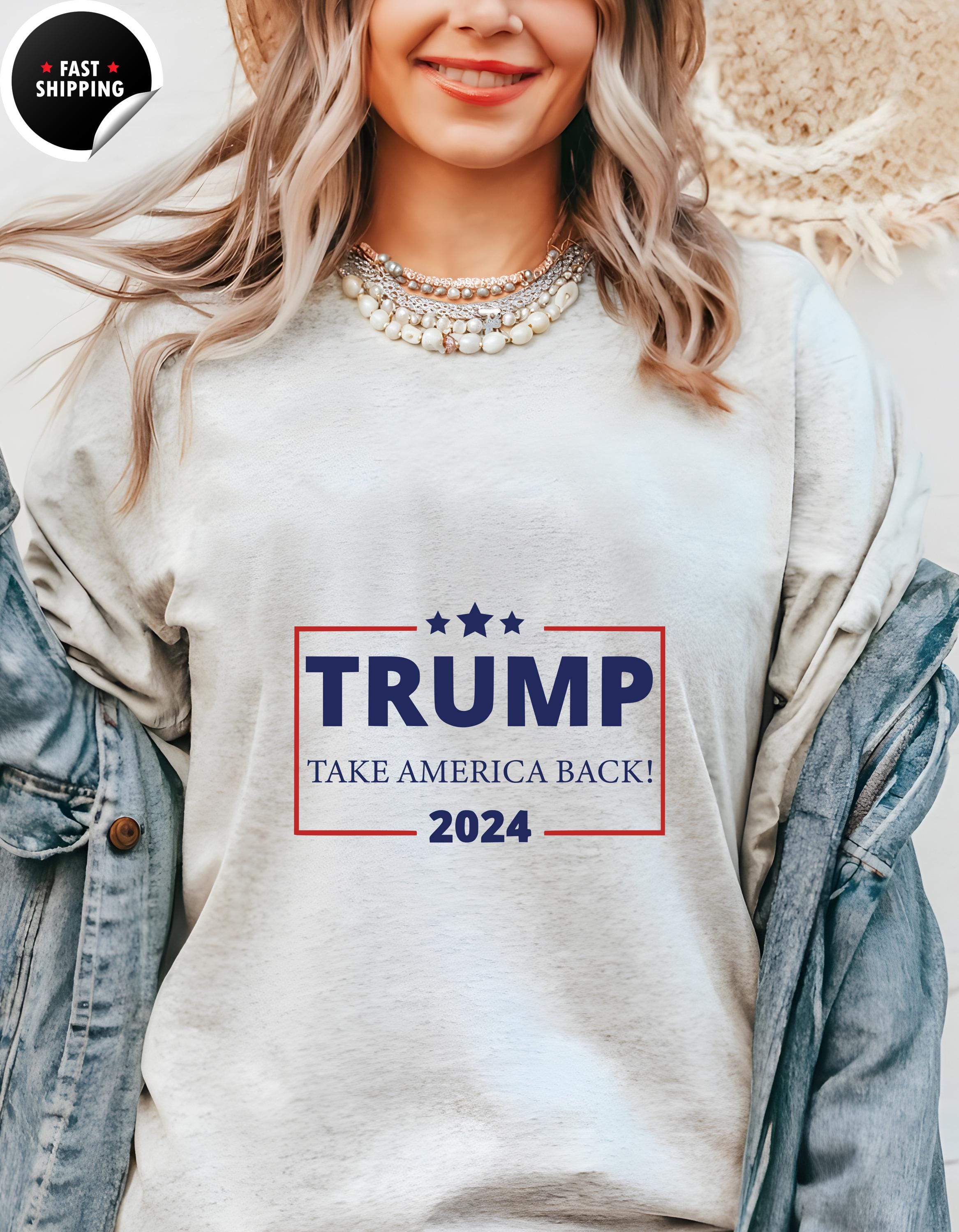 Take America Back 2024, MAGA Supporter Gift Tshirt, GOP Conservative, Presidential Election, Trump Vance, Patriotic Tee,  American Pride