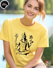 Maha Dev Shiv Shambhu graphic t-shirt, Gift for religious Hindu follower, Cute Gift For Diwali, Navratri, Durga Pooja