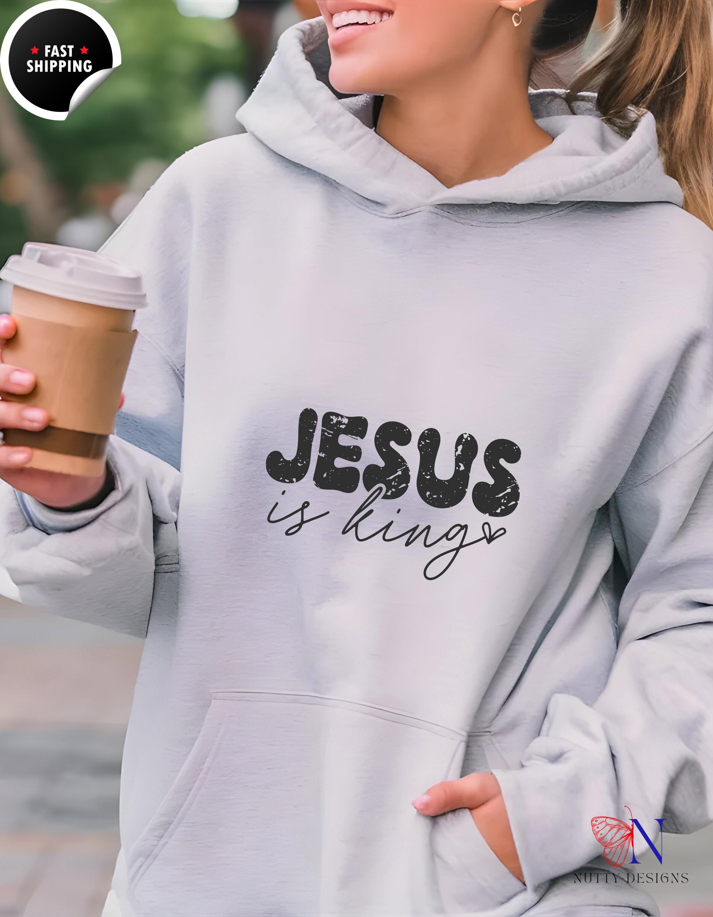 Jesus is King Hoodie