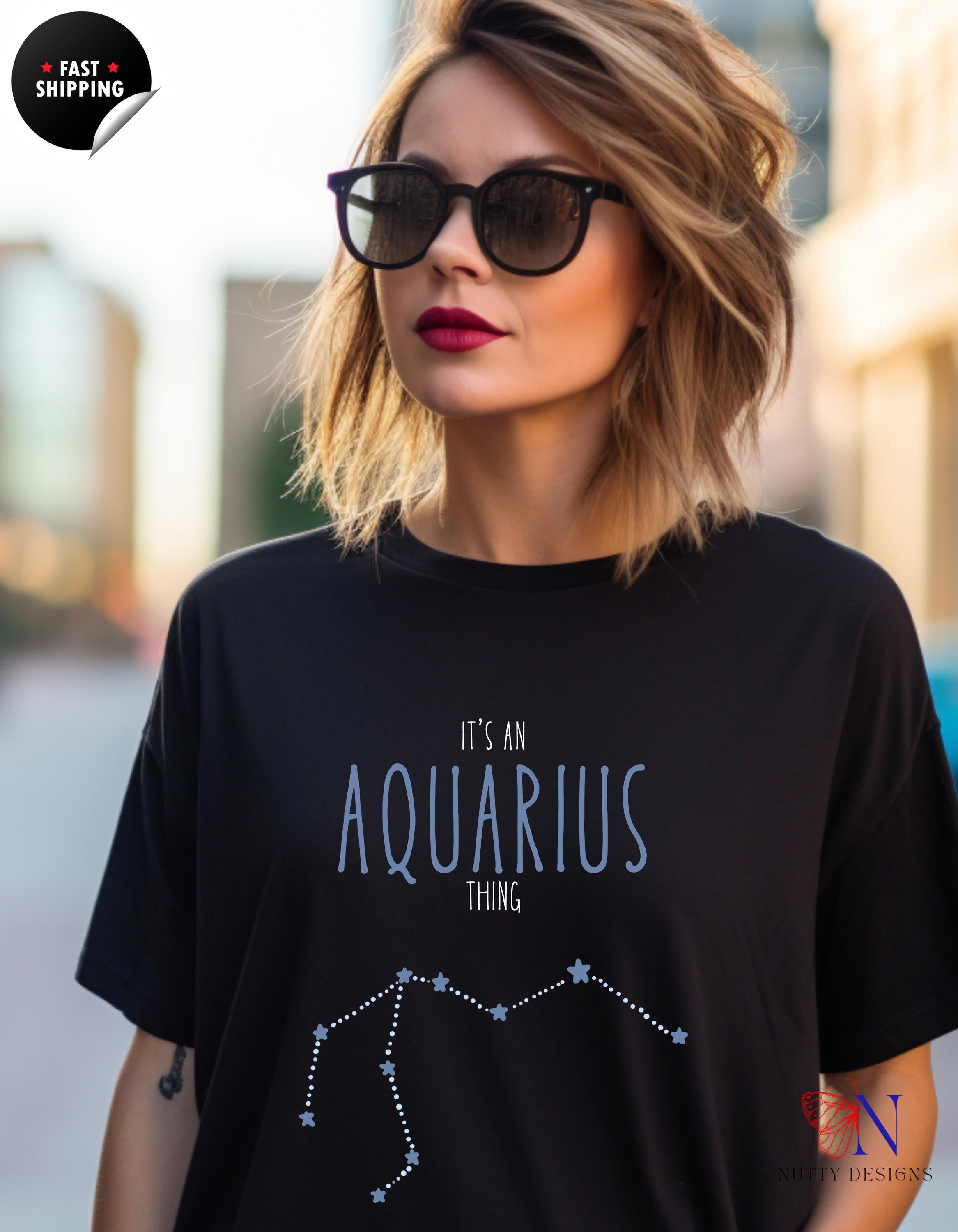 Aquarius Thing Unisex T-Shirt, Astrology Tee, Zodiac Constellation Shirt for Astrology Lovers & Star Sign Fans