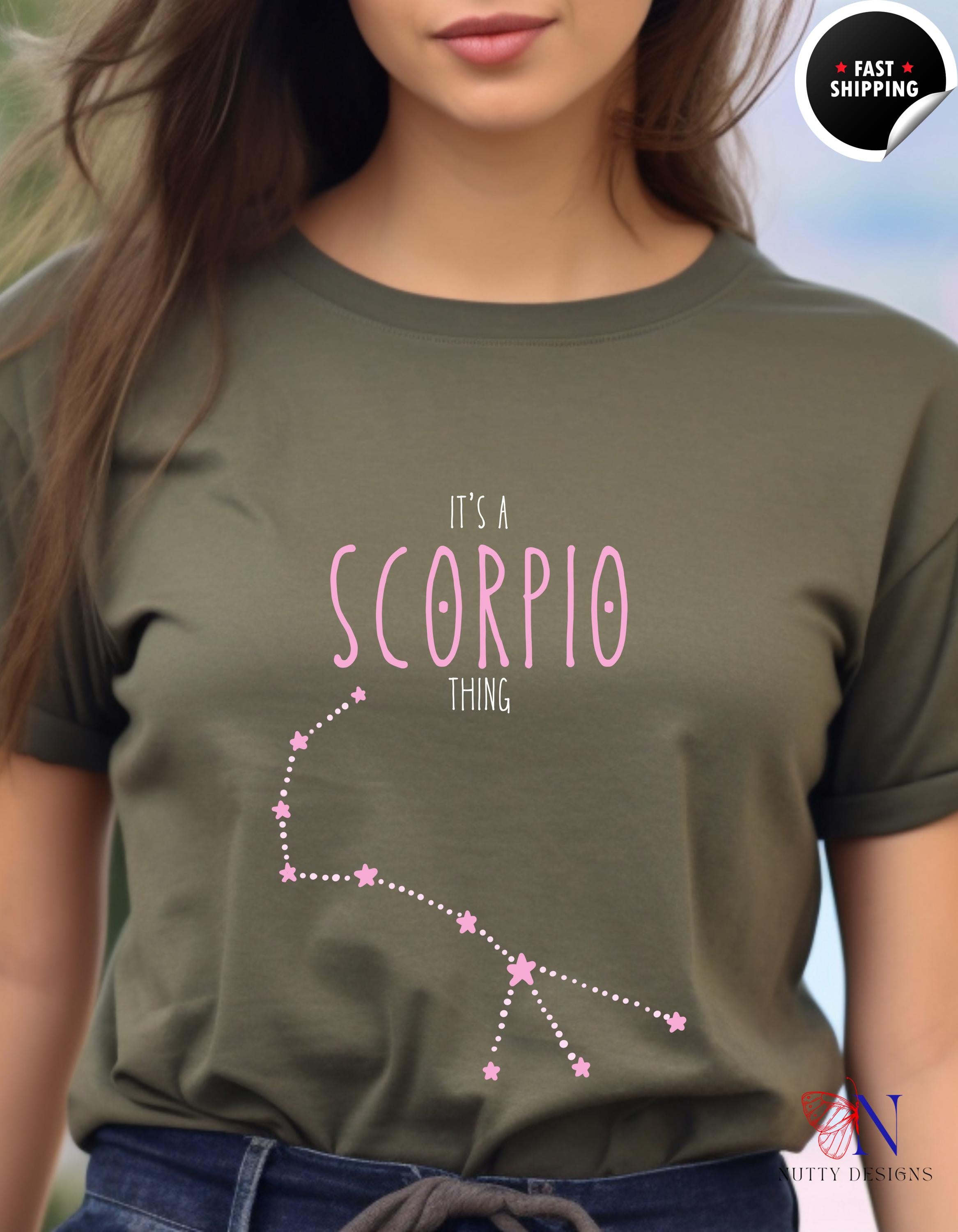 Scorpio Thing Unisex T-Shirt | Astrology Constellation Tee for Scorpio Lovers & Start Sign Enthusiasts