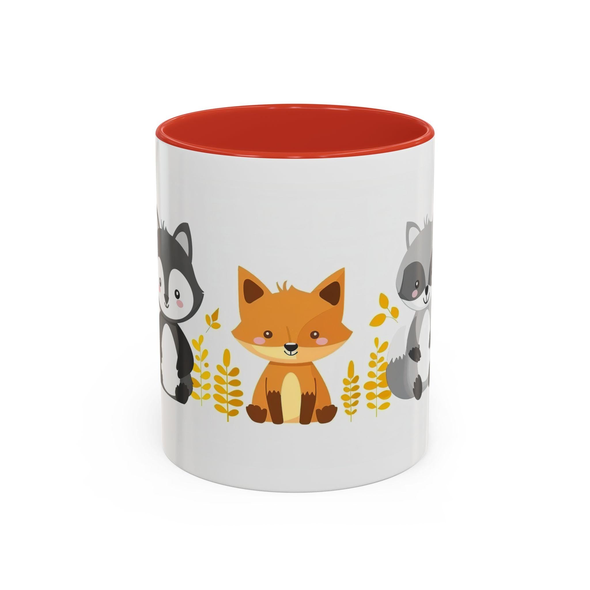 Kids My Jungle Friends Accent Coffee Mug (11, 15oz)