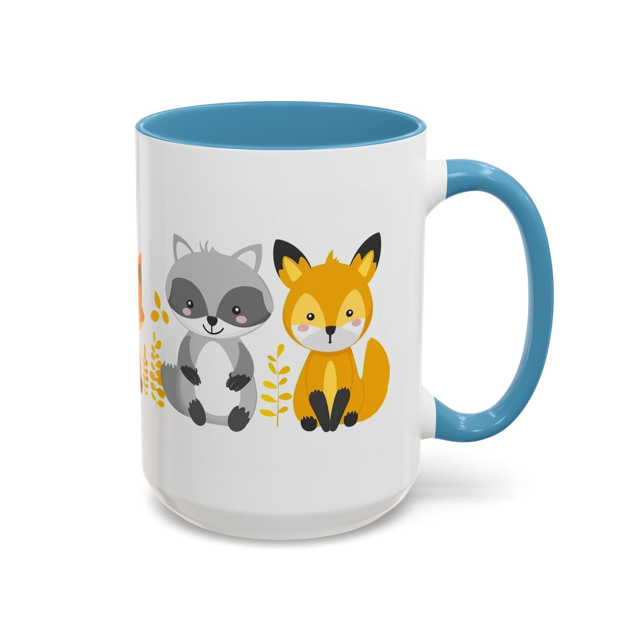 Kids My Jungle Friends Accent Coffee Mug (11, 15oz)