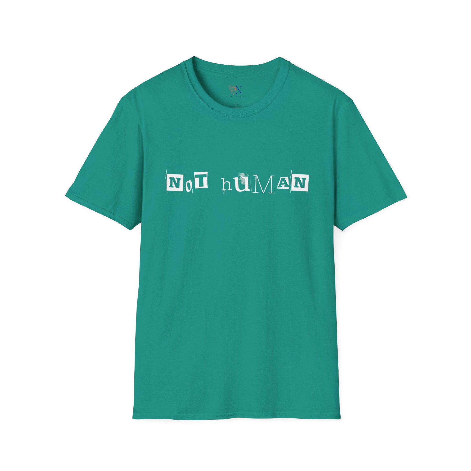 Not Human — Human Equality Protest T-Shirt Product Photo | Nutty Designs