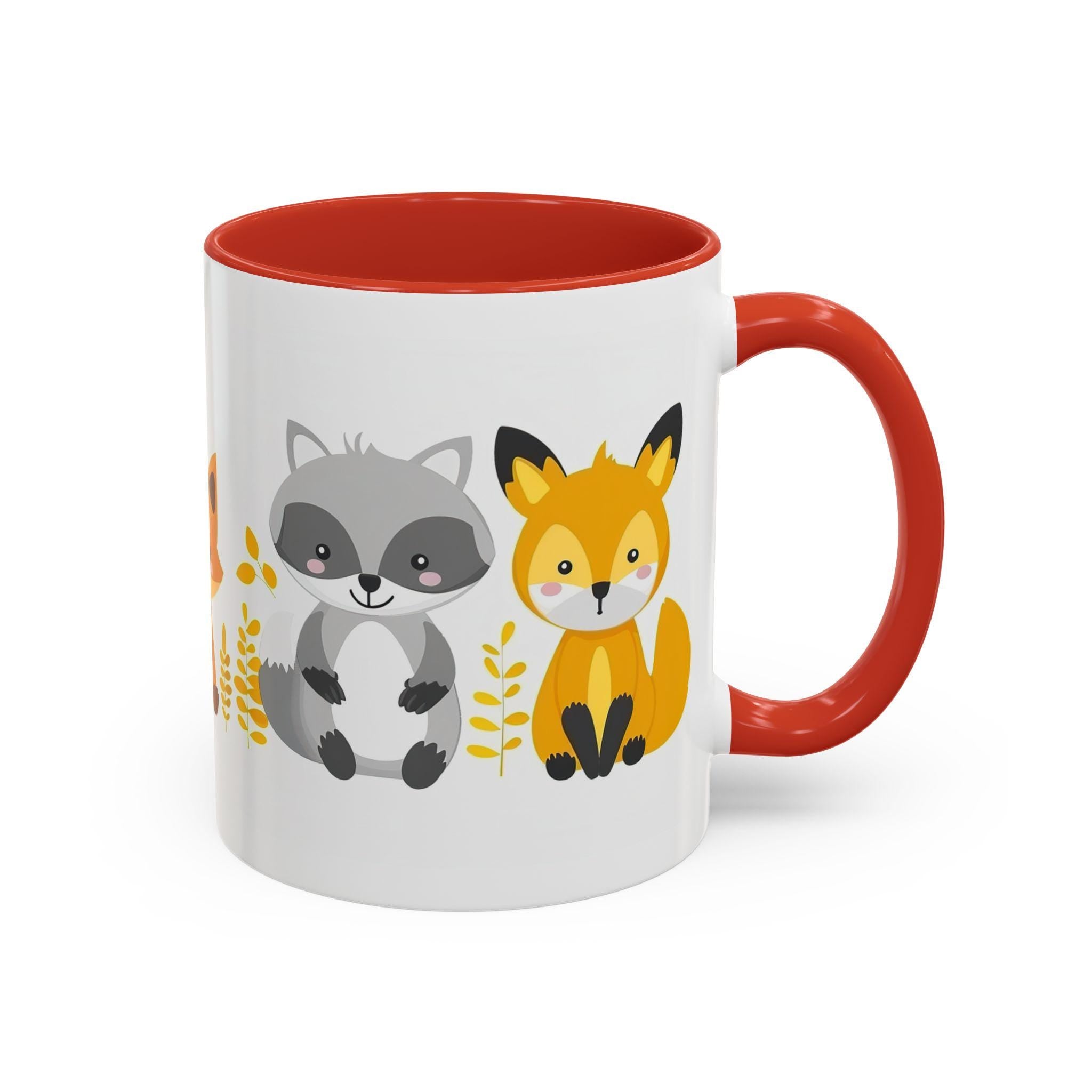 Kids My Jungle Friends Accent Coffee Mug (11, 15oz)