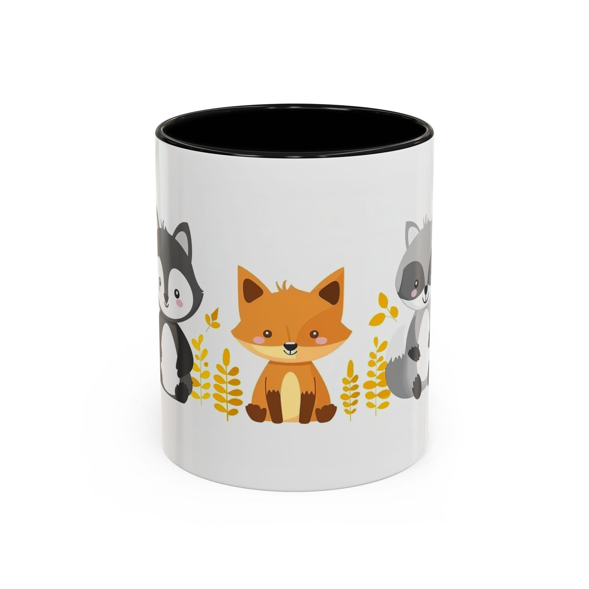 Kids My Jungle Friends Accent Coffee Mug (11, 15oz)