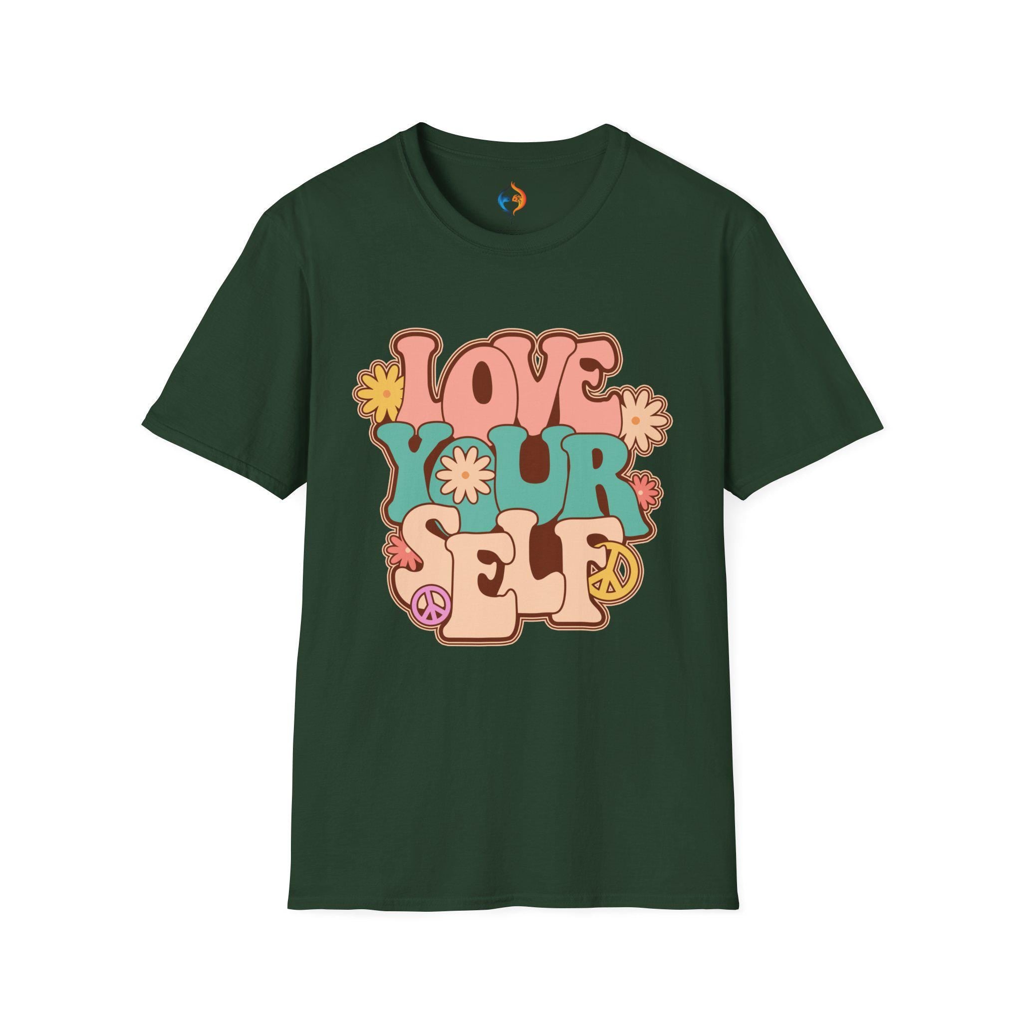 Let your Light Shine retro , inspirational , Positive T-Shirt Product Photo | Nutty Designs