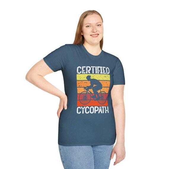 Cycopath Biking Pun T-Shirt Product Photo | Nutty Designs