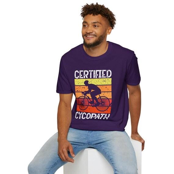 Cycopath Biking Pun T-Shirt Product Photo | Nutty Designs