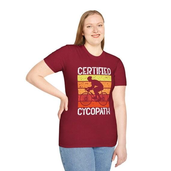 Cycopath Biking Pun T-Shirt Product Photo | Nutty Designs