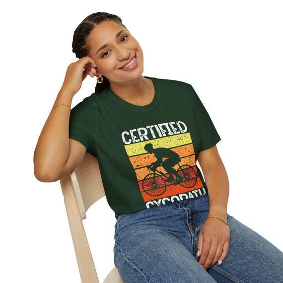 Cycopath Biking Pun T-Shirt Product Photo | Nutty Designs