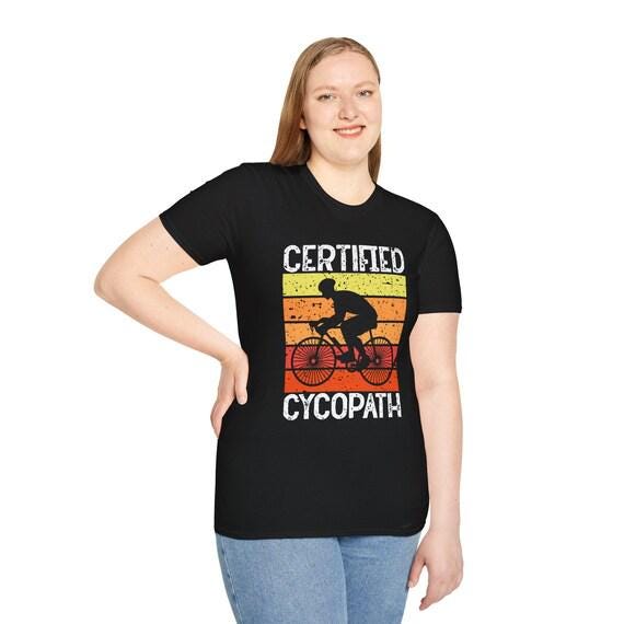 Cycopath Biking Pun T-Shirt Product Photo | Nutty Designs