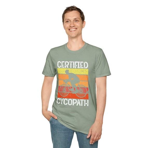 Cycopath Biking Pun T-Shirt Product Photo | Nutty Designs