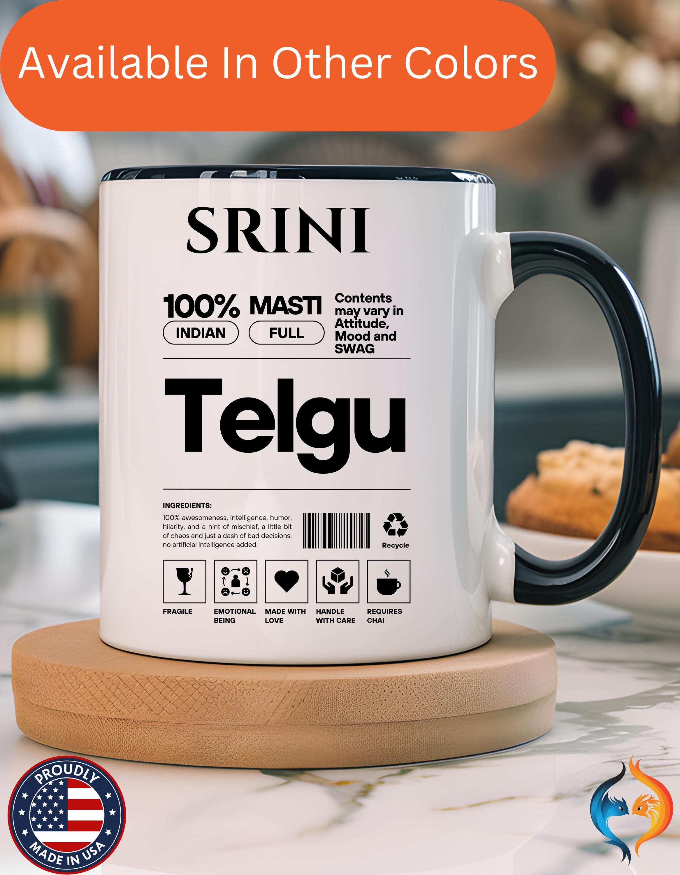 Telgu Roots Mug Product Photo | Nutty Designs