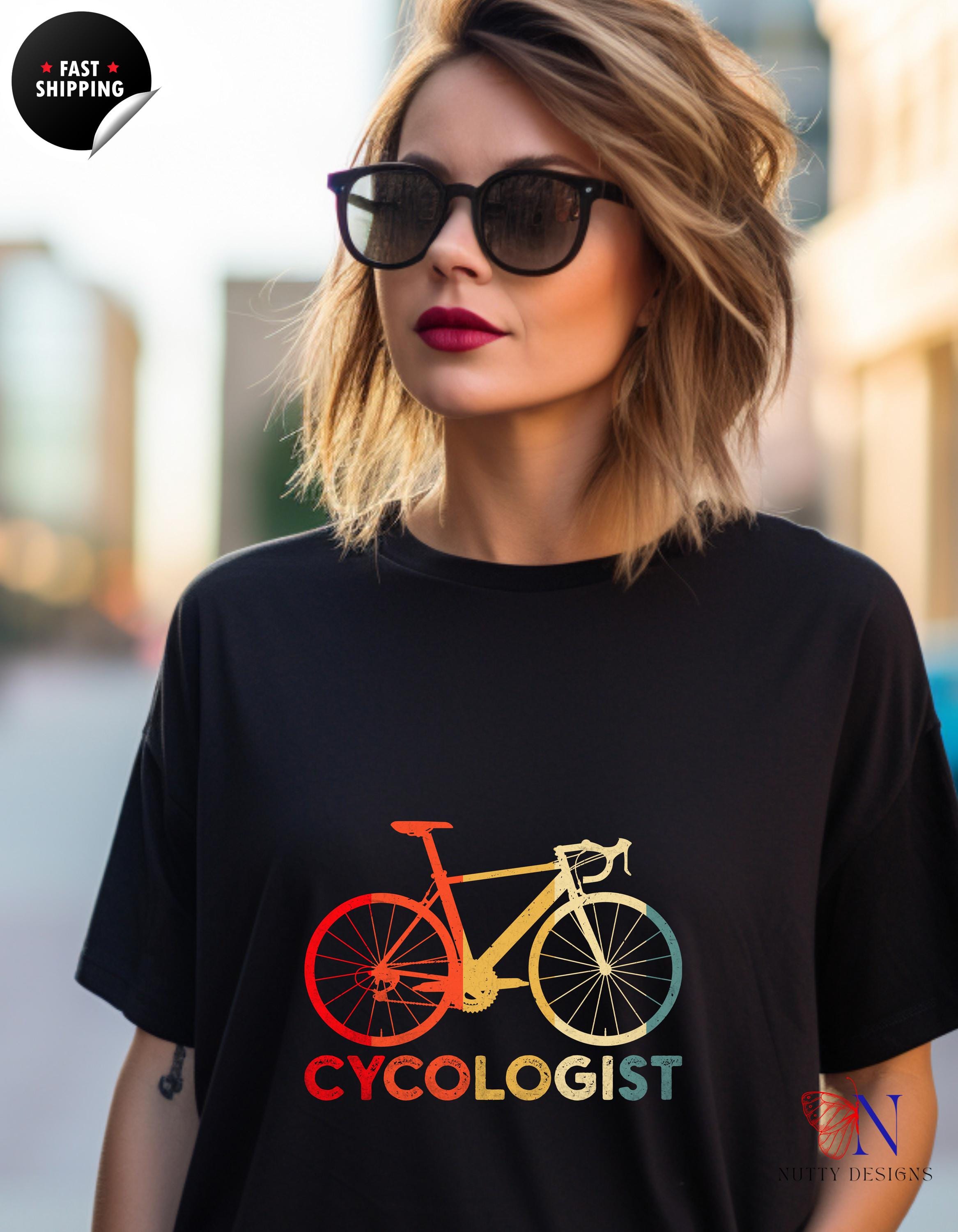 Cycologist T-Shirt, Retro Evolution Style Cycling Shirt, Biker's Tee, Perfect Gift for Bike Lovers, Bicycle Sport Apparel