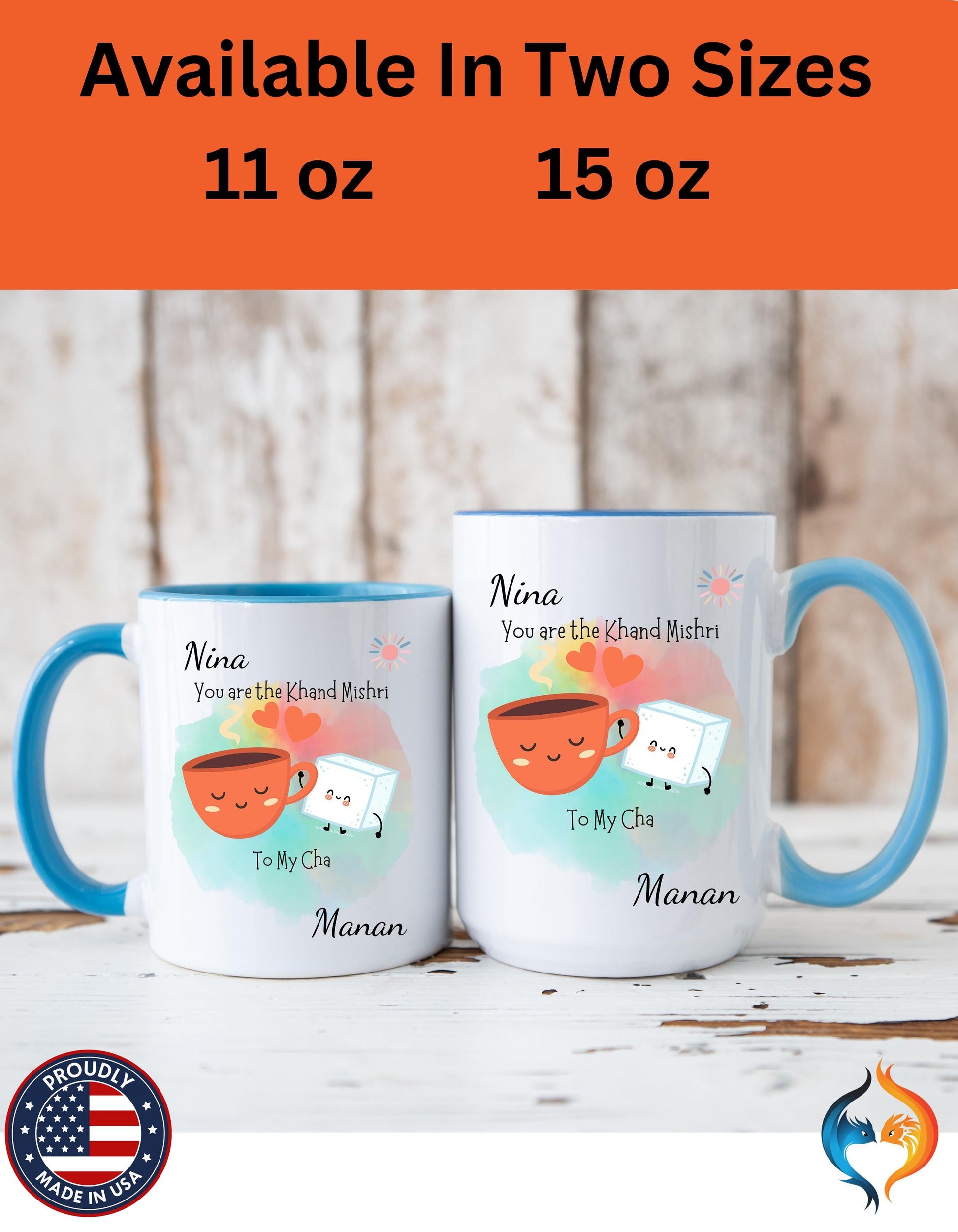 You Are Khand Mishri To My Cha Cup , Anniversary, Wedding Mug Product Photo | Nutty Designs