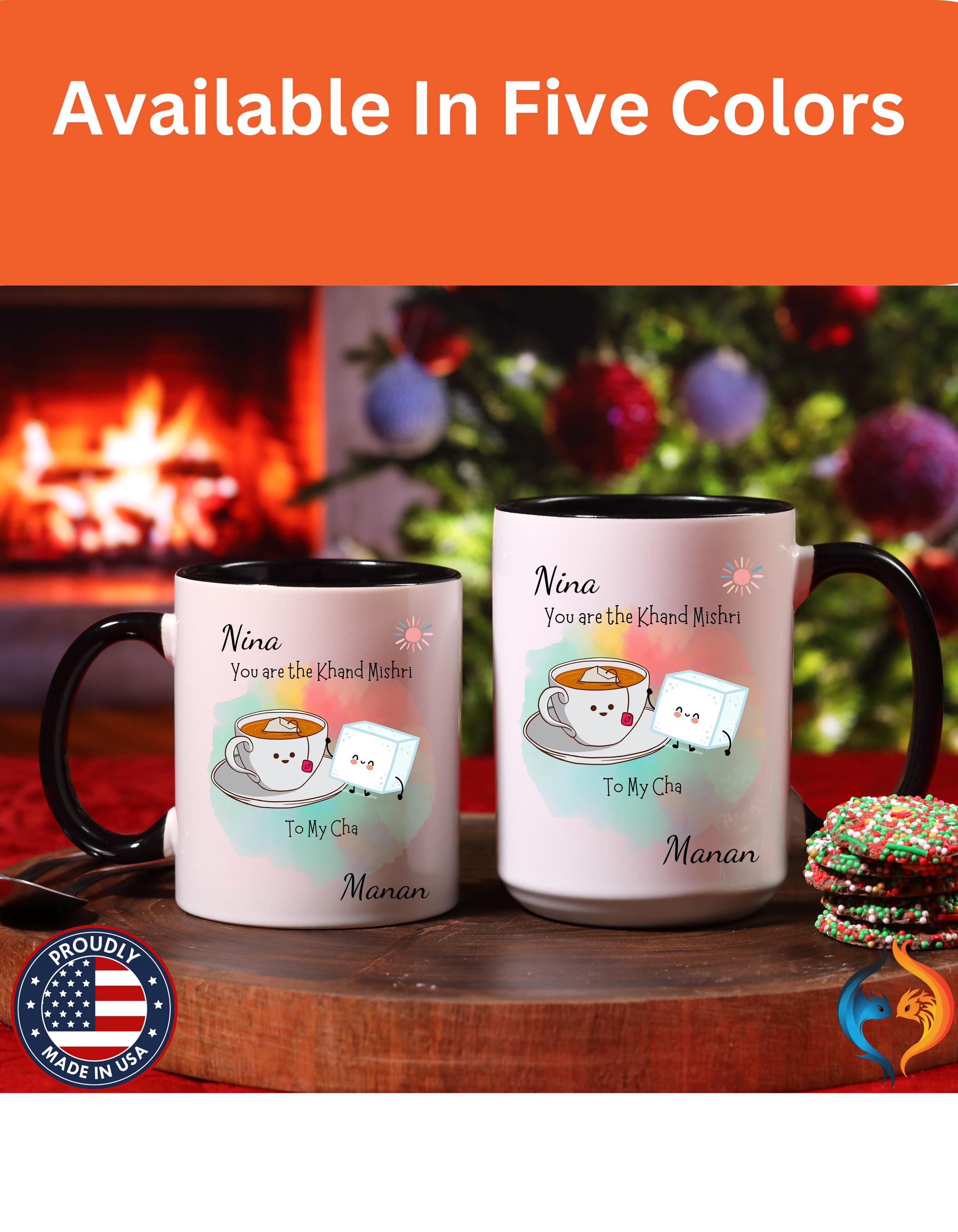 You Are Khand Mishri To My Cha Cup , Anniversary, Wedding Mug Lifestyle Mockup | Nutty Designs