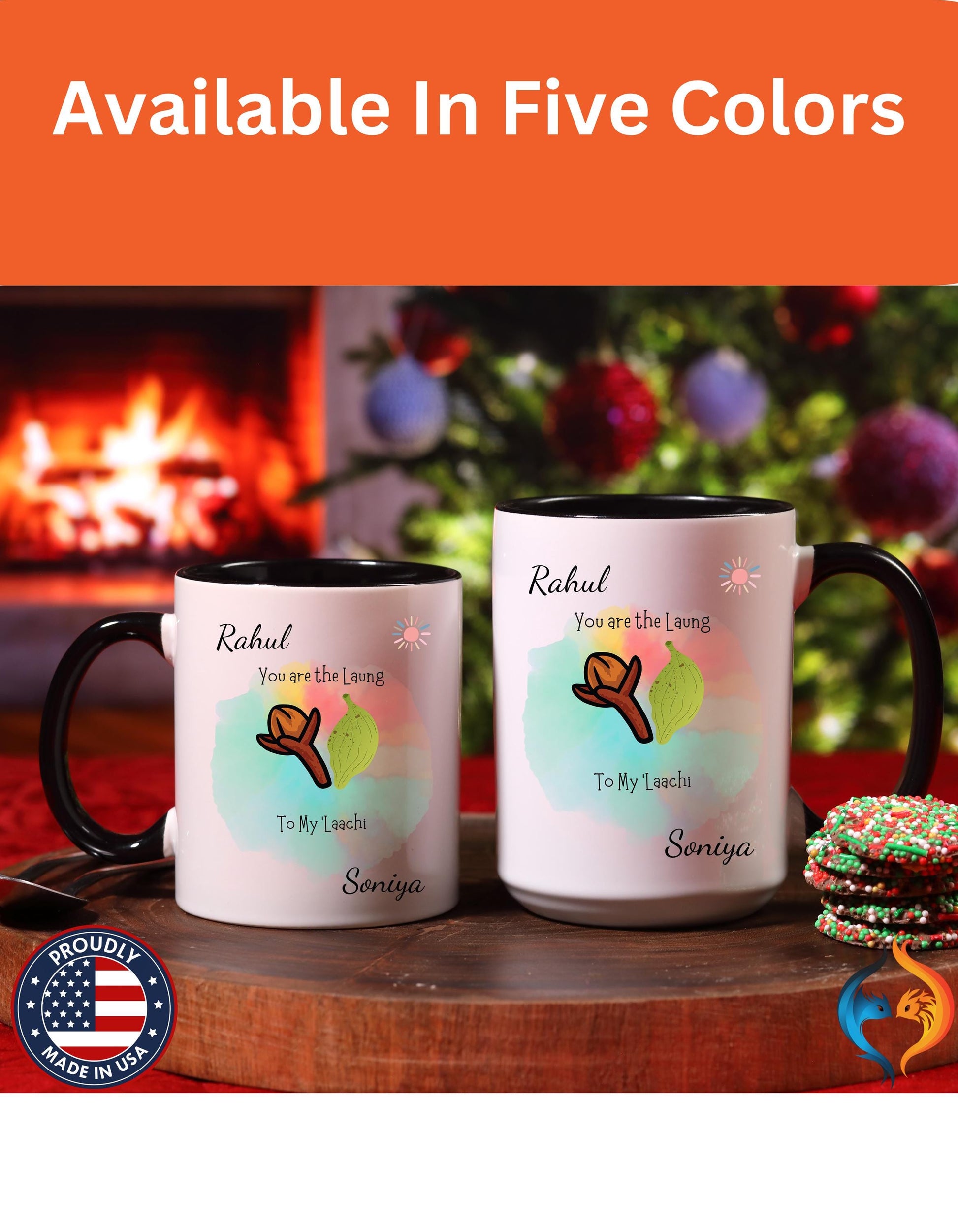 You Are The Laung To My Laachi Romantic Mug Product Photo | Nutty Designs