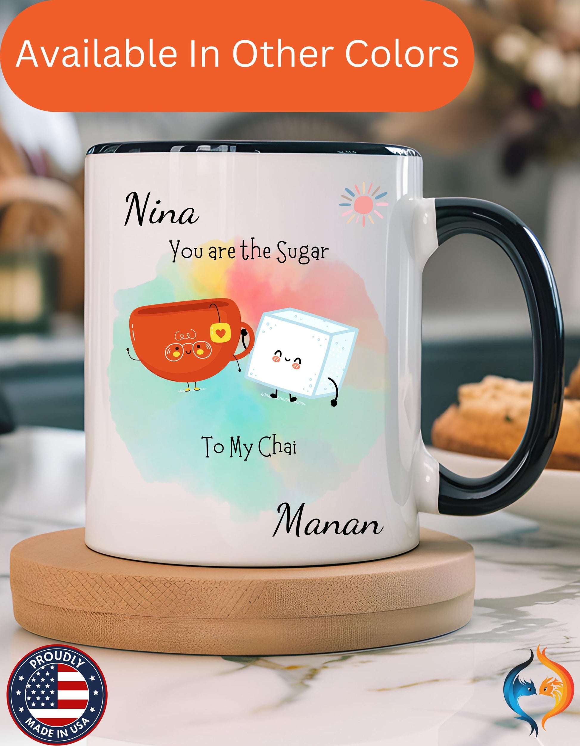 You Are The Sugar To My Chai Romantic Mug Product Photo | Nutty Designs