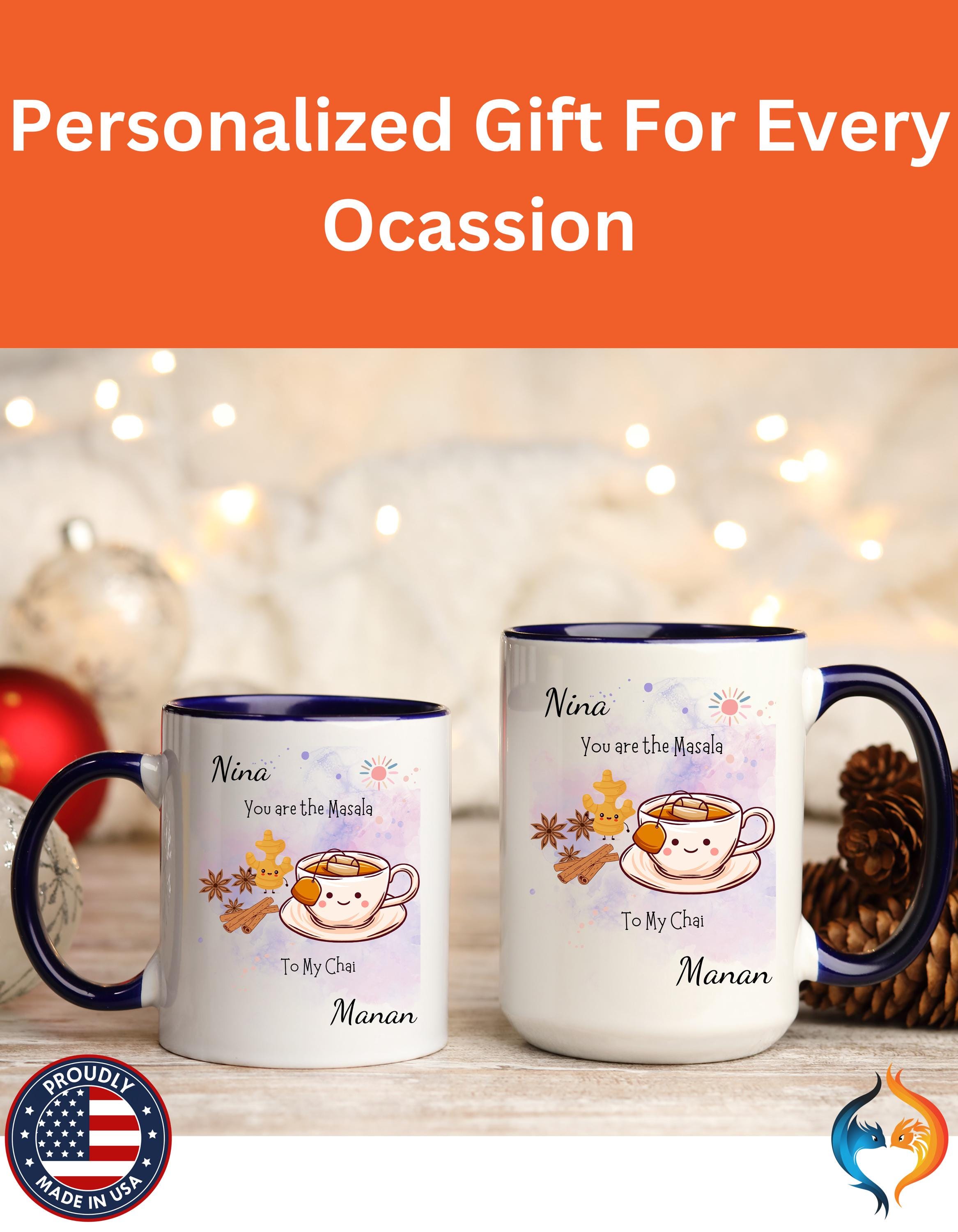 You Are The Masala To My Chai , Anniversary Wedding, Valentines Mug Lifestyle Mockup | Nutty Designs