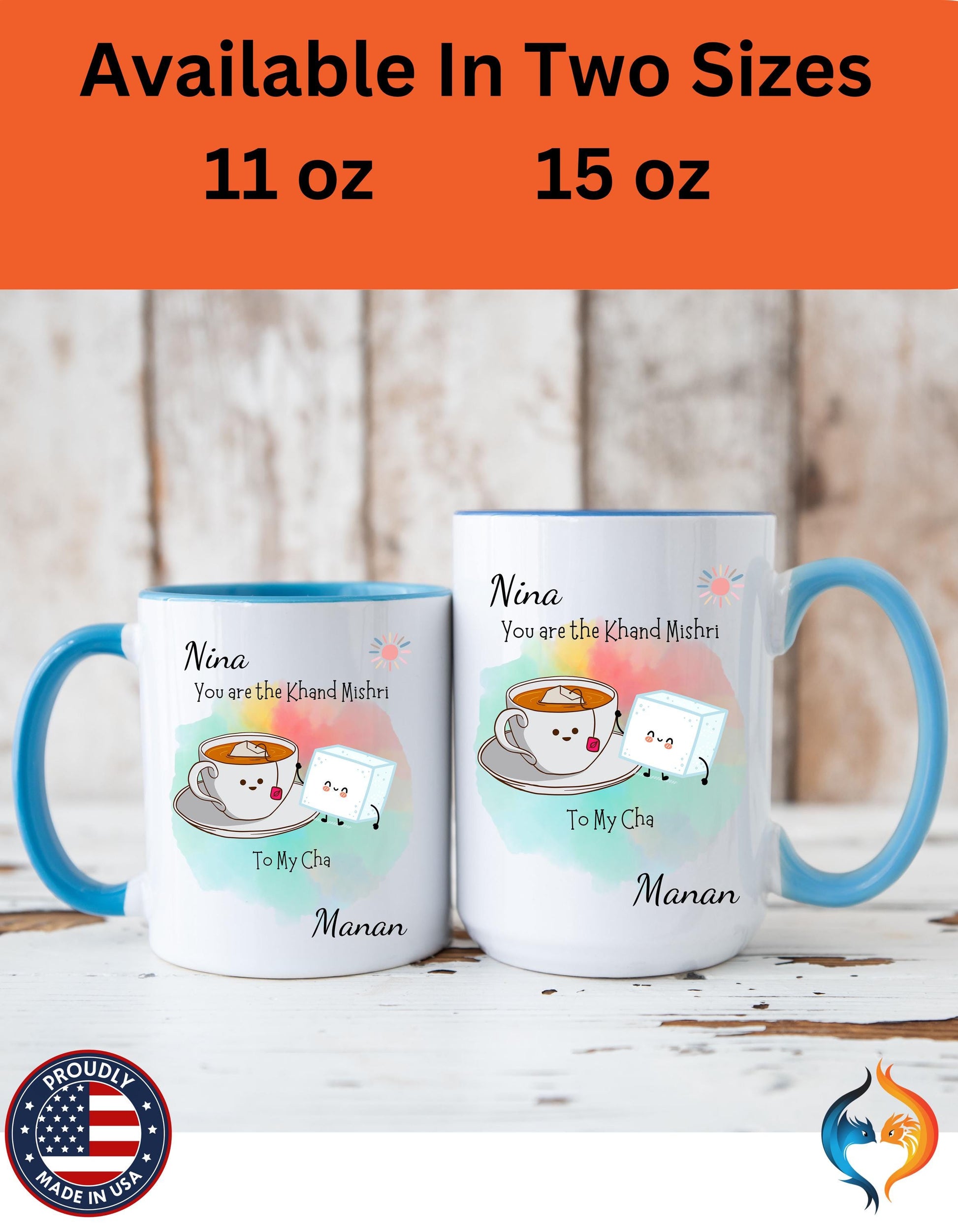 You Are Khand Mishri To My Cha Cup , Anniversary, Wedding Mug Lifestyle Mockup | Nutty Designs
