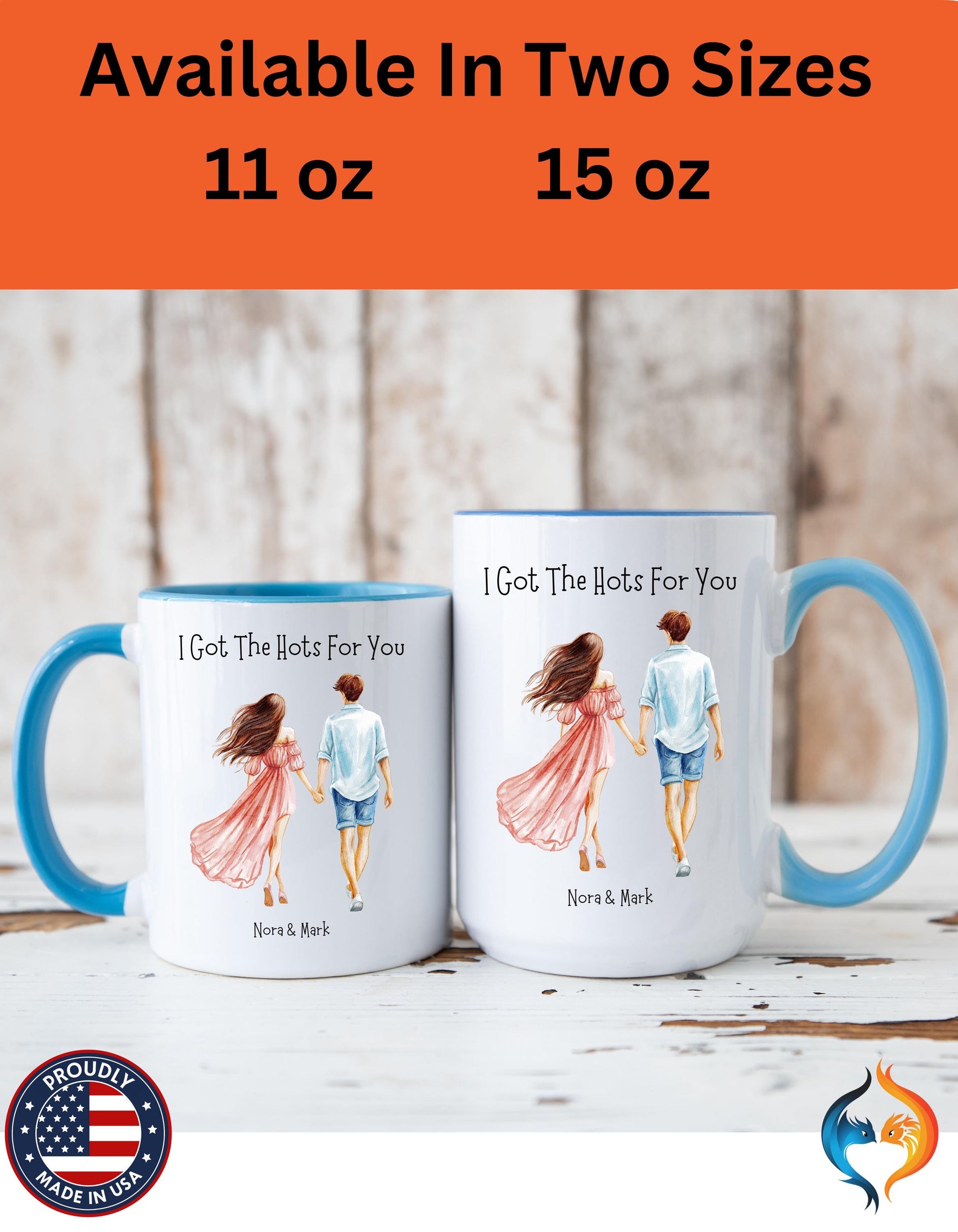 I Got The Hots For You Romantic , Anniversary Mug Product Photo | Nutty Designs