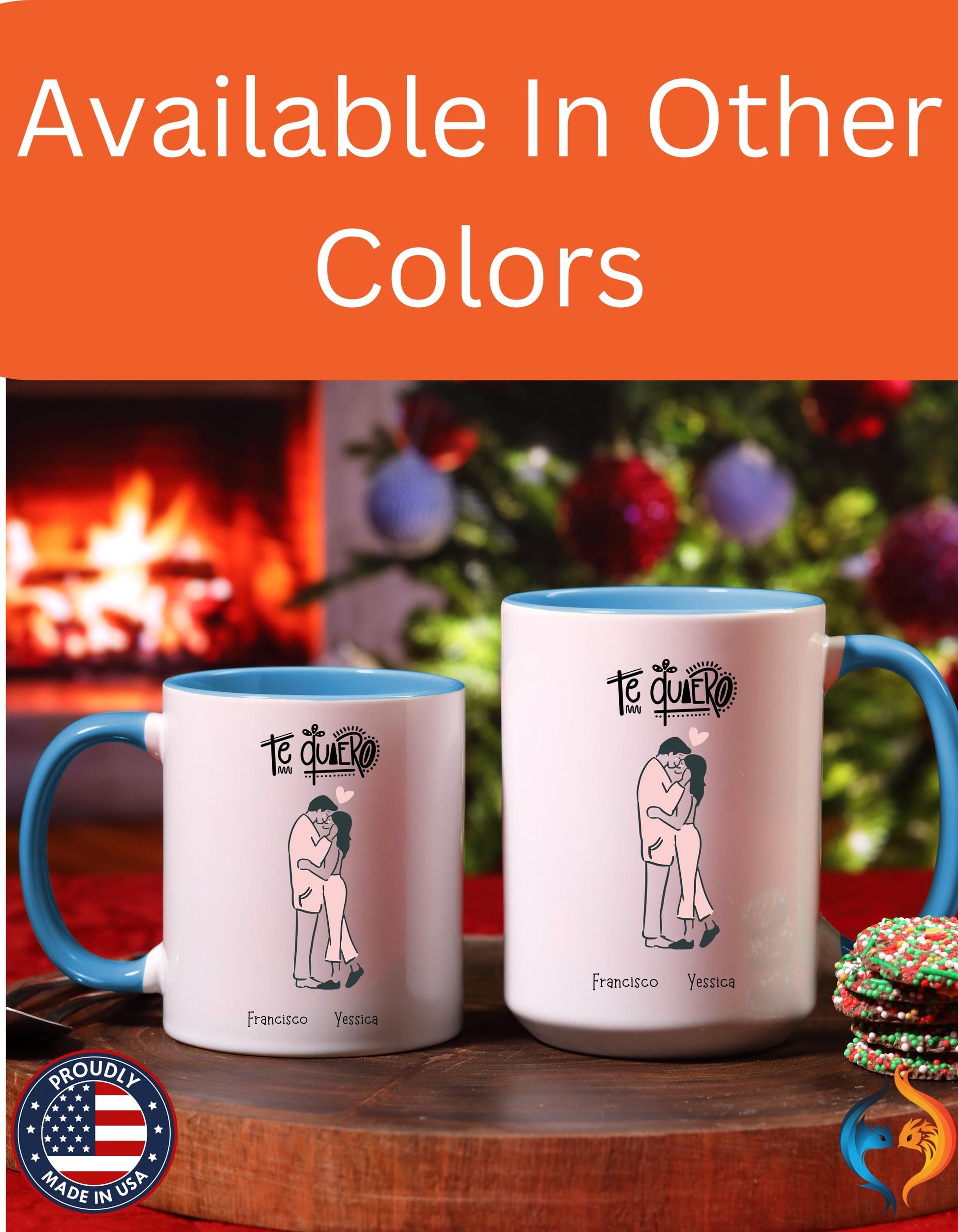 Te Quiero, I want You Spanish Romantic Mug Product Photo | Nutty Designs