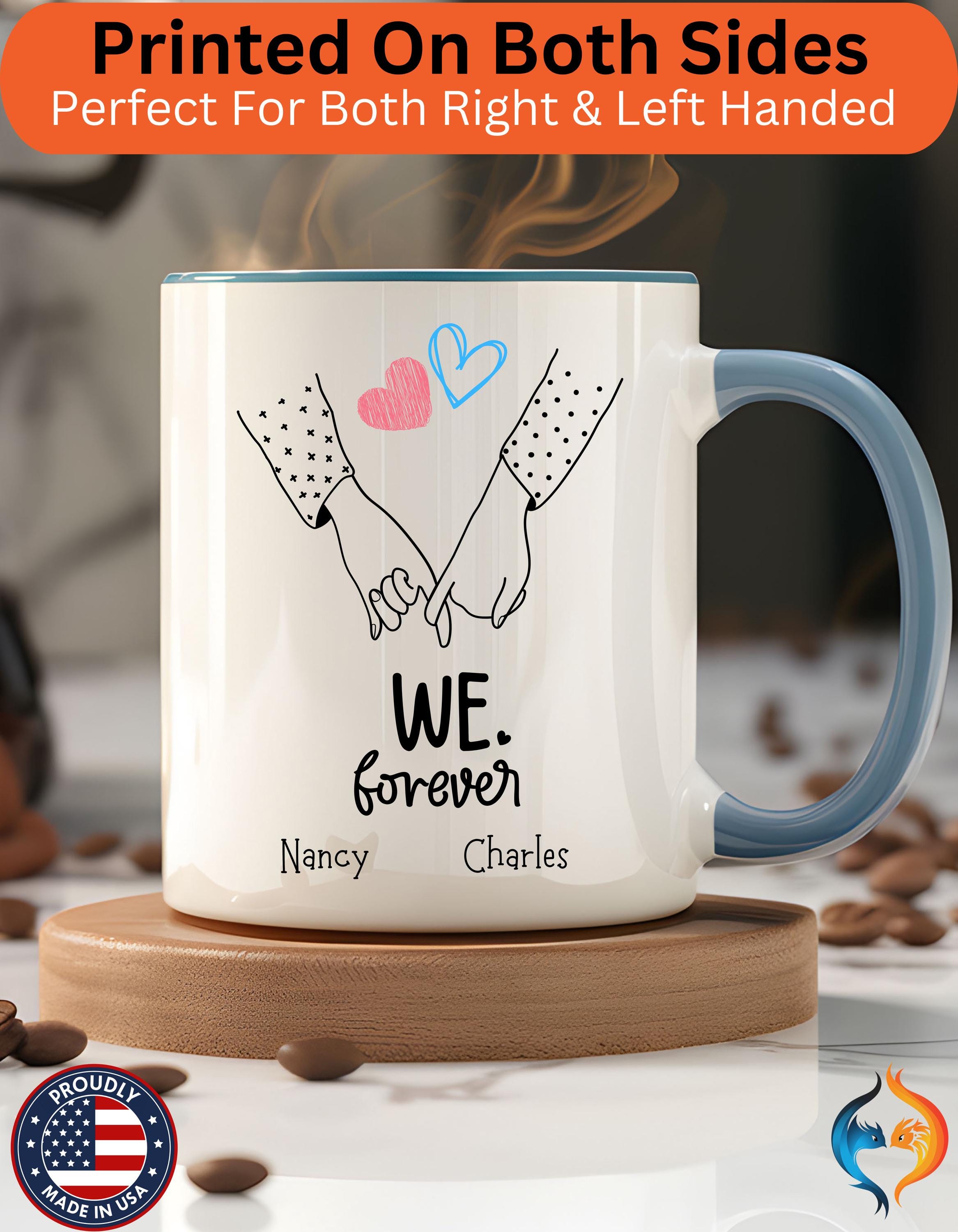 We Heart Forever Romantic for Spouse, GF or BF Mug Product Photo | Nutty Designs