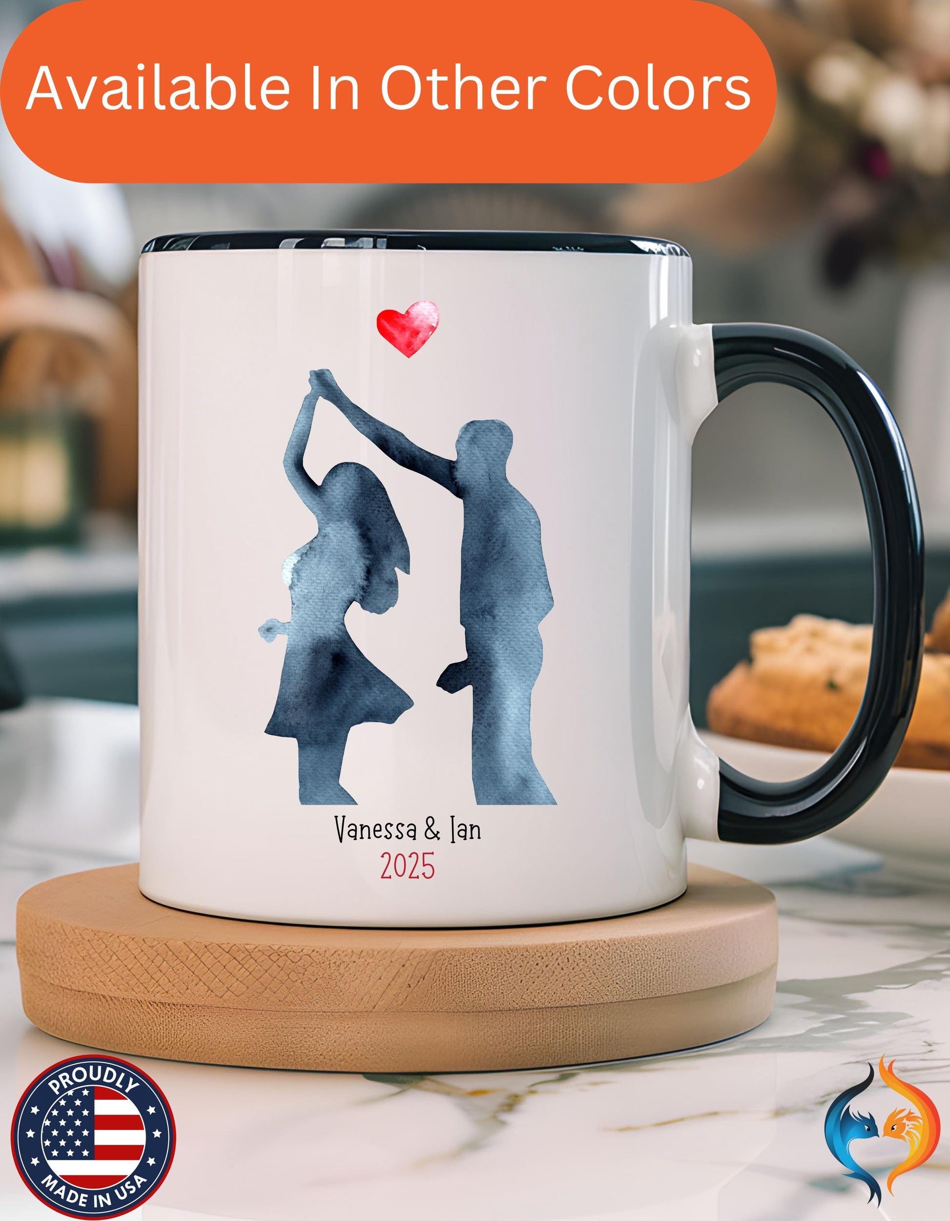 Forever Be My Jaan Couples Romantic Mug Lifestyle Mockup | Nutty Designs