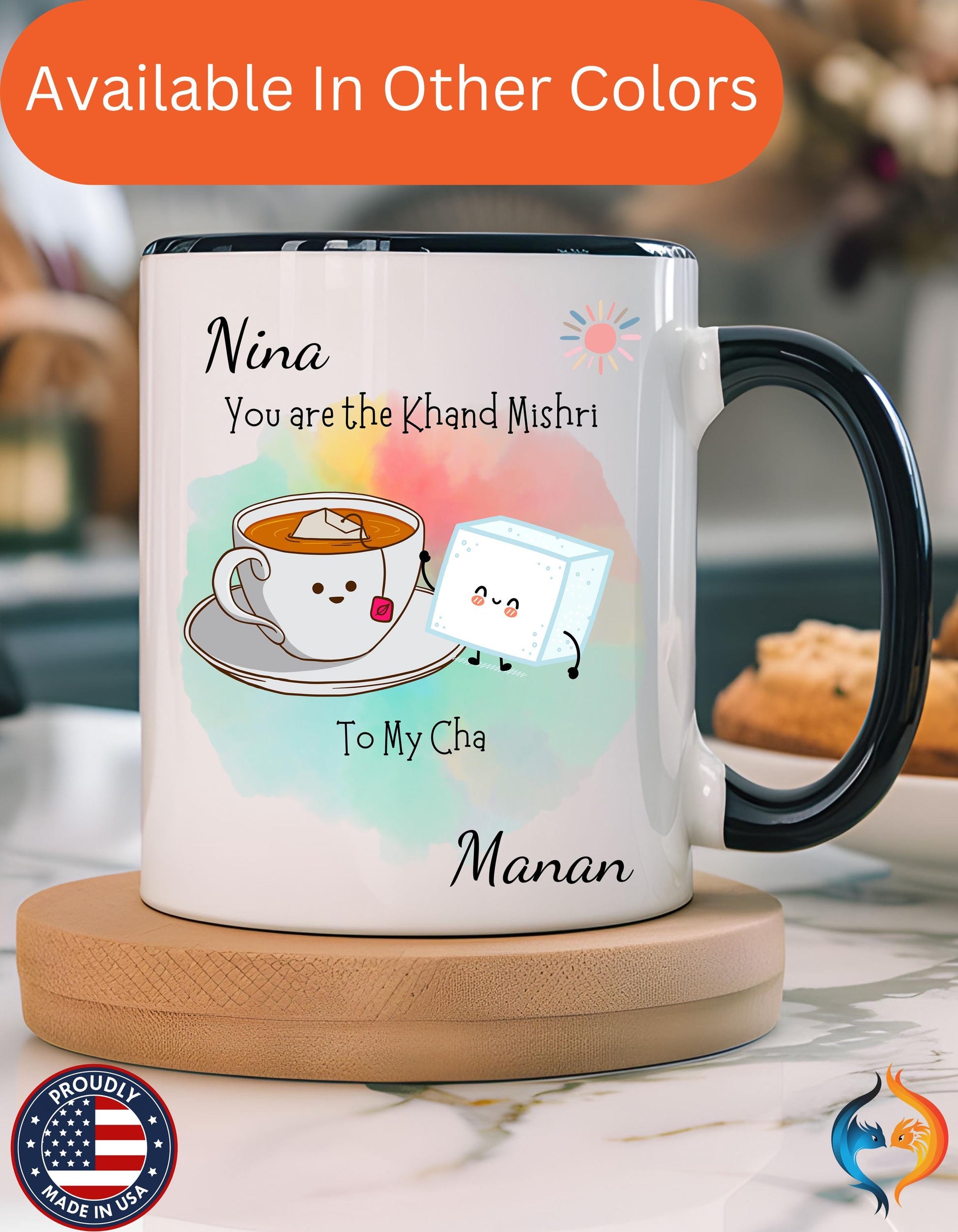 You Are Khand Mishri To My Cha Cup , Anniversary, Wedding Mug Product Photo | Nutty Designs