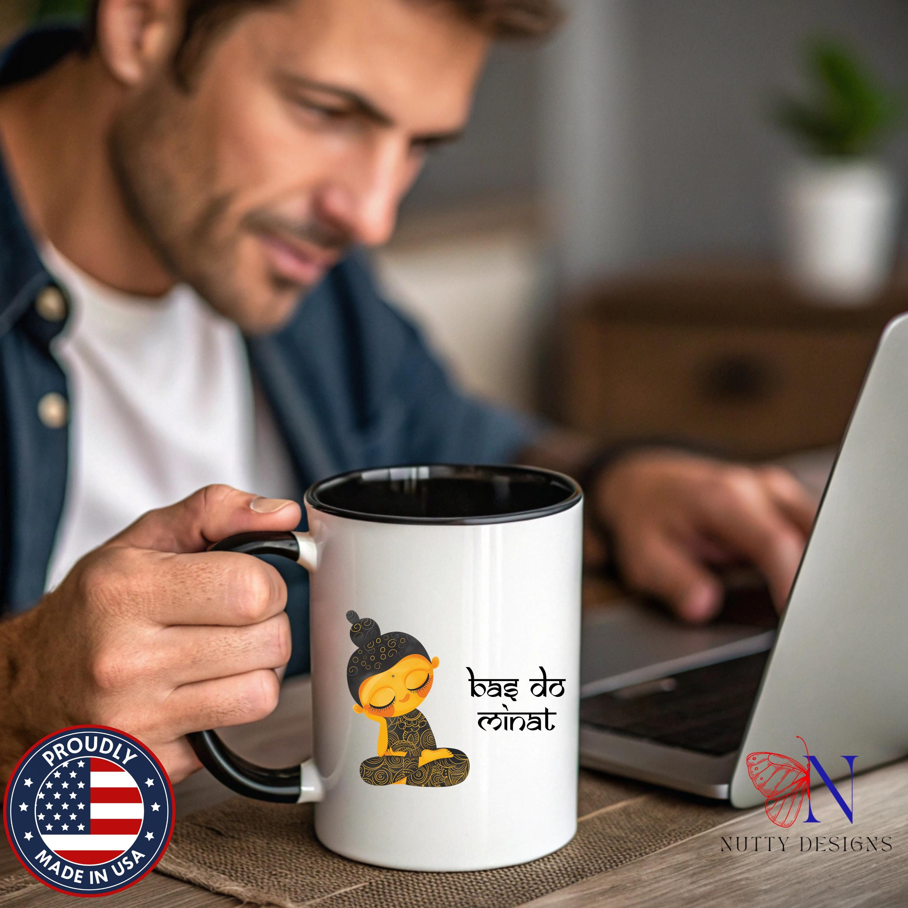 Roots Bas Do minat Cup Mug Product Photo | Nutty Designs