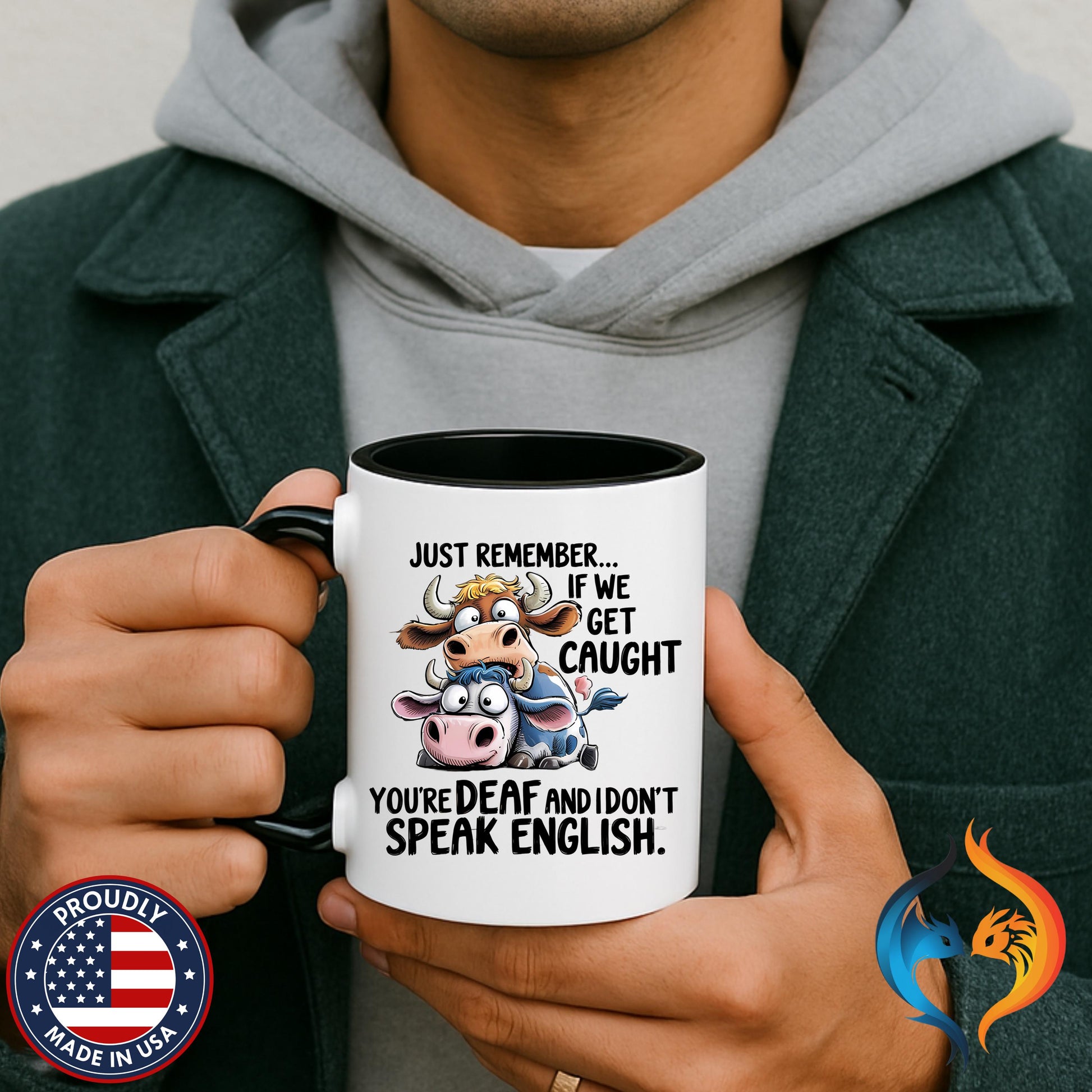 If We Get Caught Mug Product Photo | Nutty Designs