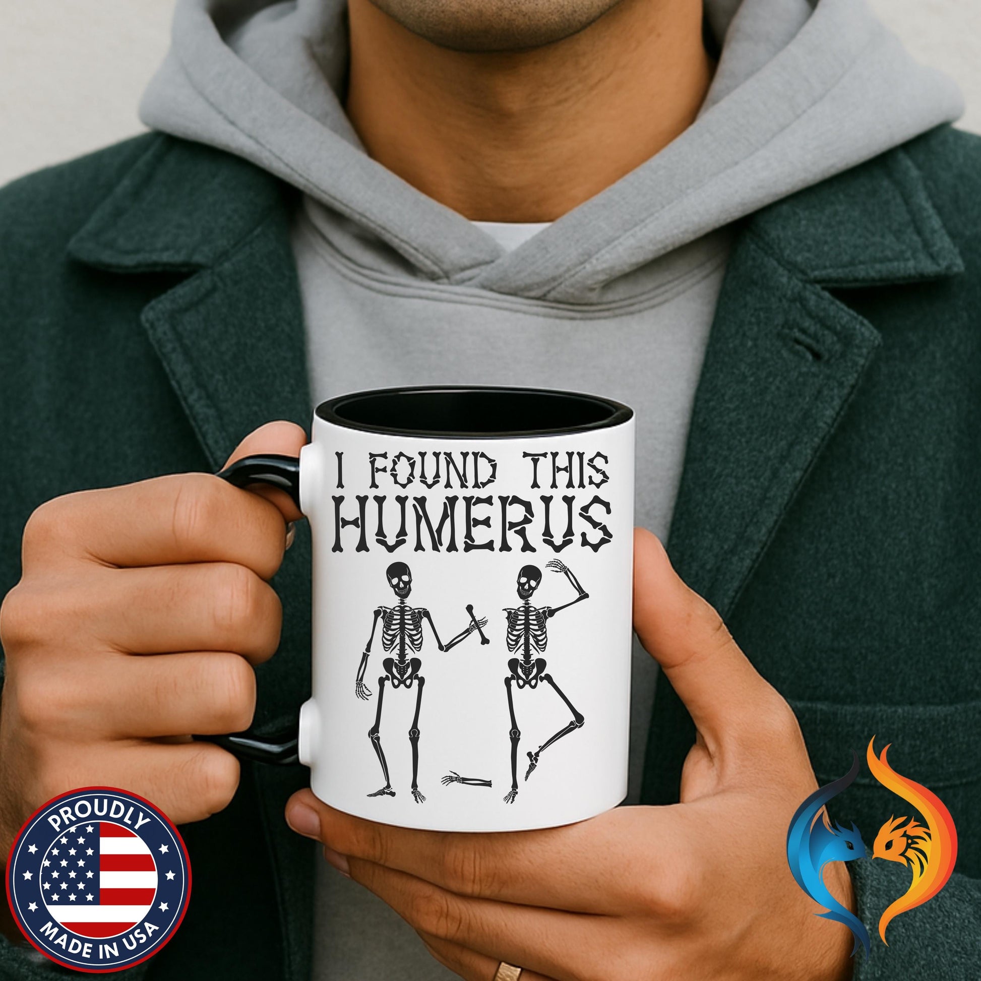 I Found This Humerus Mug Product Photo | Nutty Designs