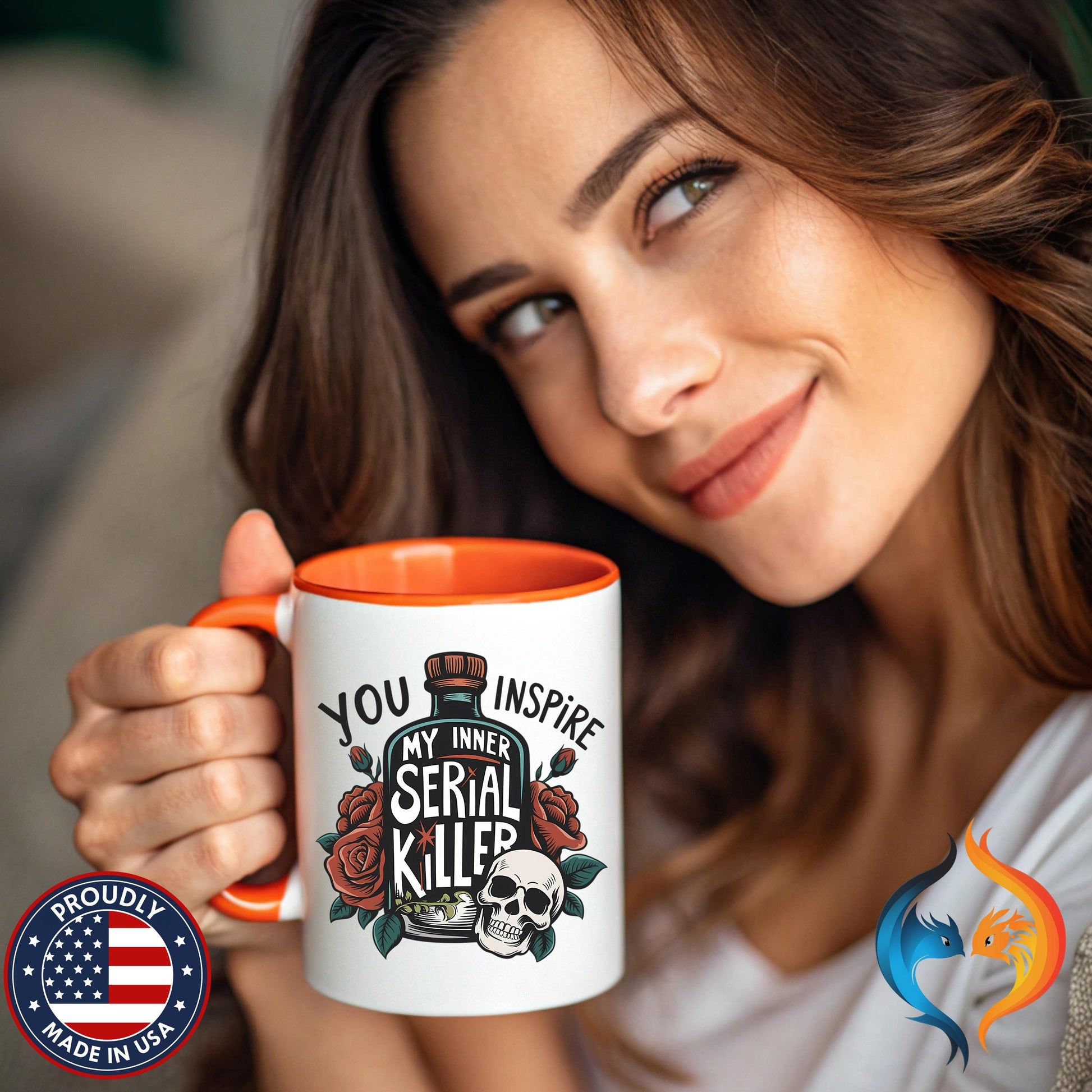You Inspire My Inner Serial Killer Mug Product Photo | Nutty Designs