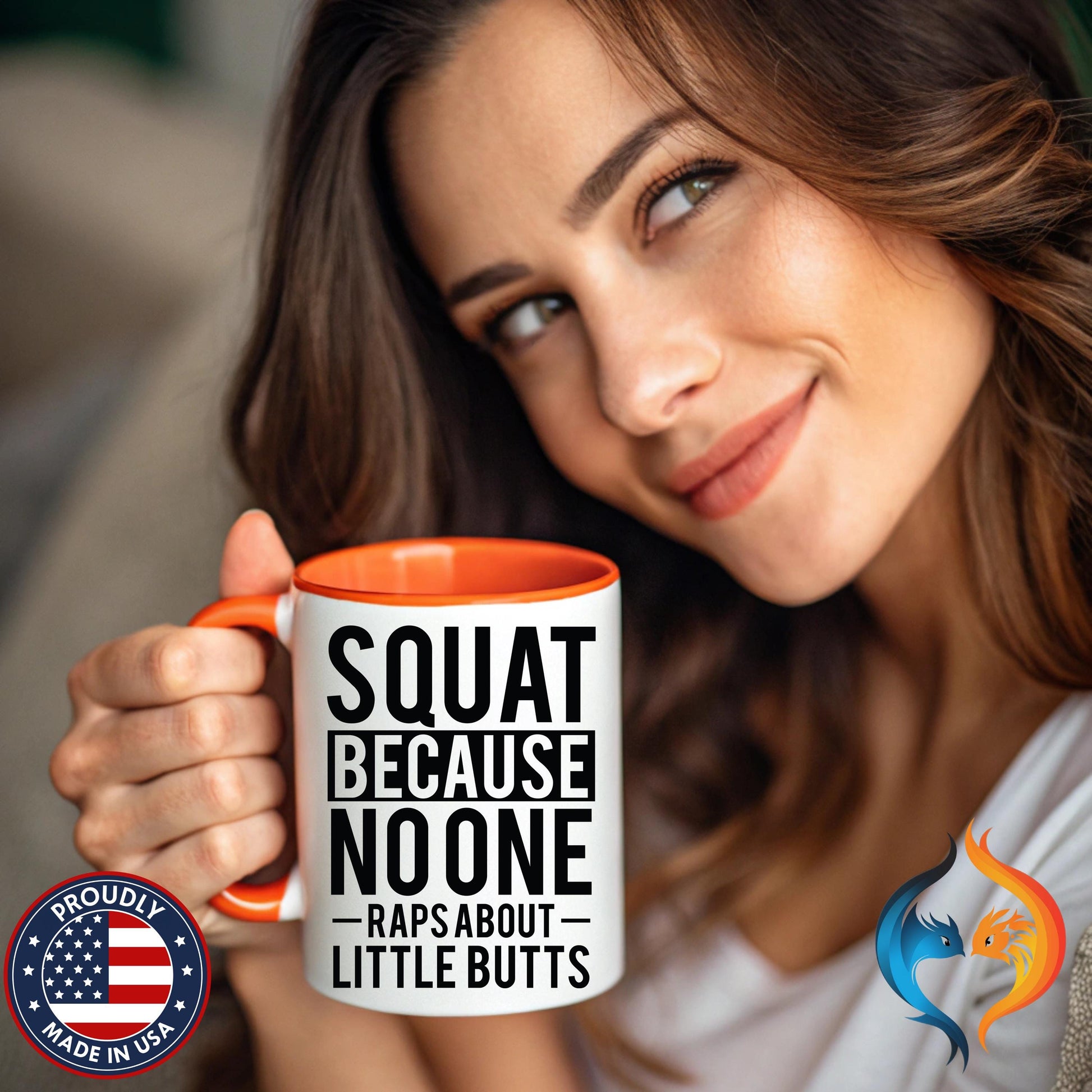 Squat Because Mug Product Photo | Nutty Designs