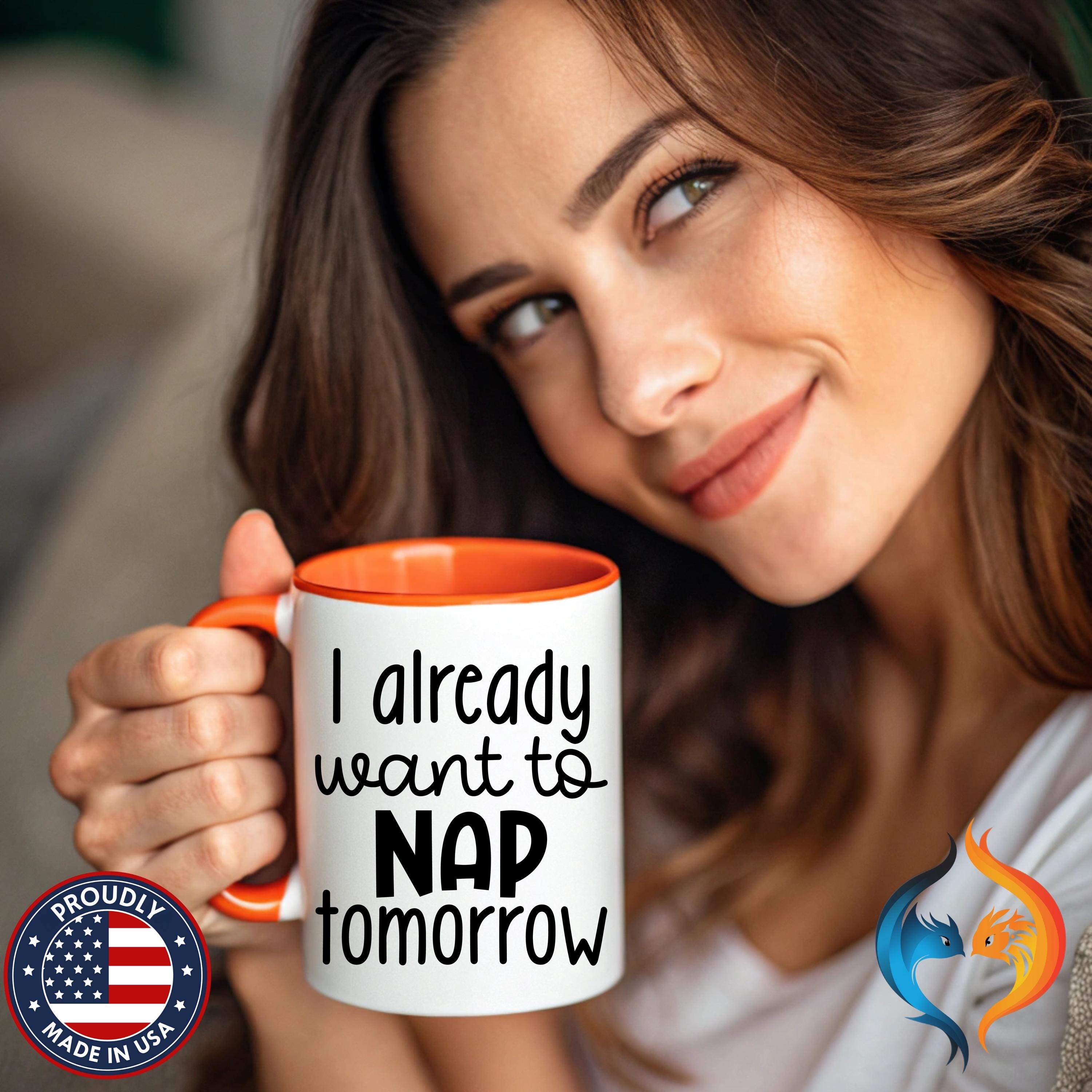 I Already Want to Nap Tomorrow Mug Product Photo | Nutty Designs