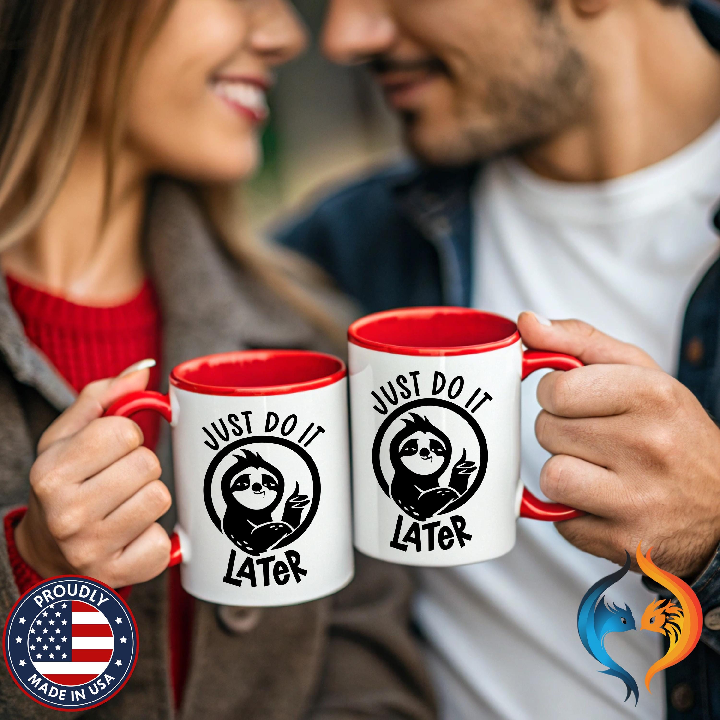 Just Do It Later Mug Product Photo | Nutty Designs