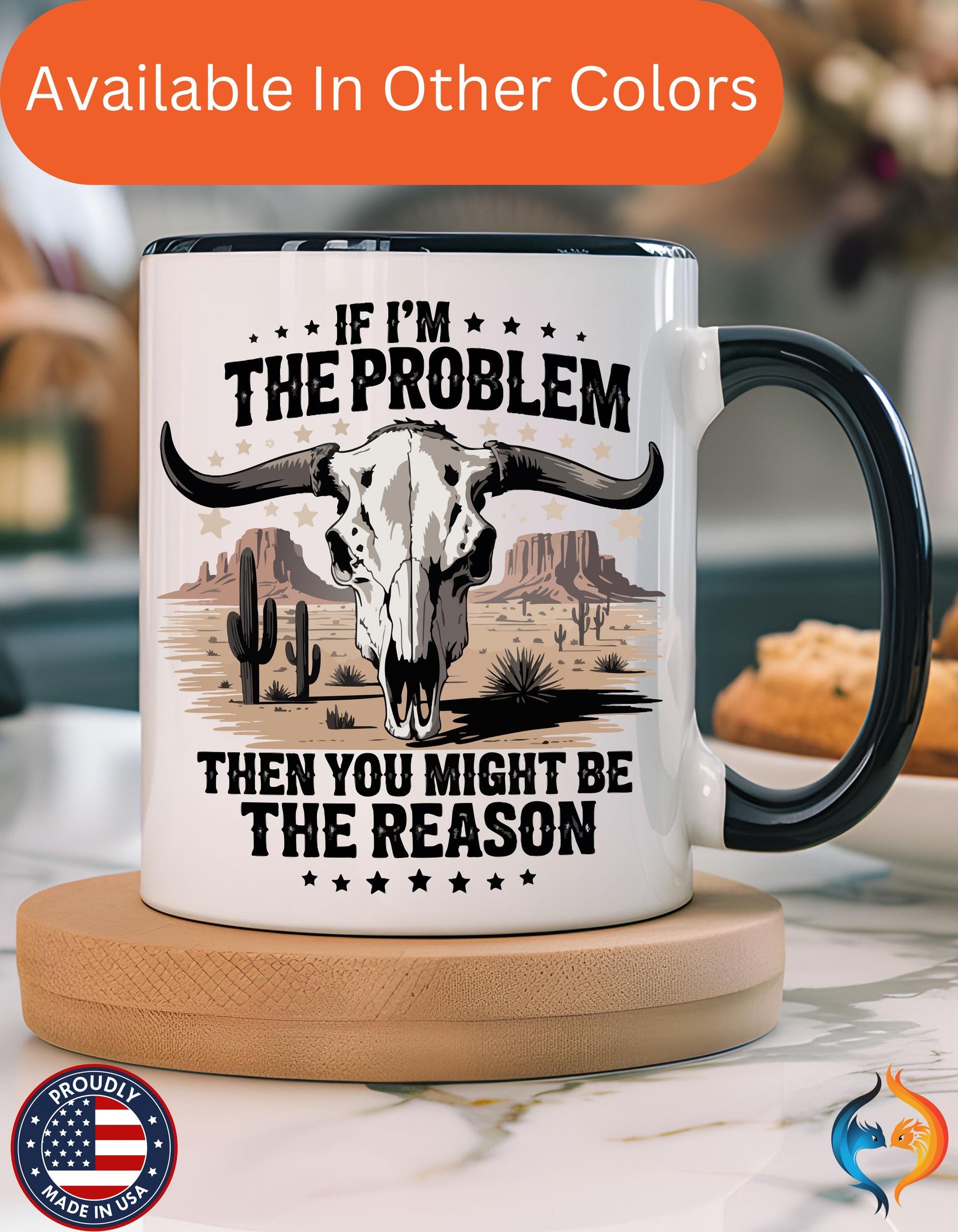 If I am the Problem Mug Product Photo | Nutty Designs