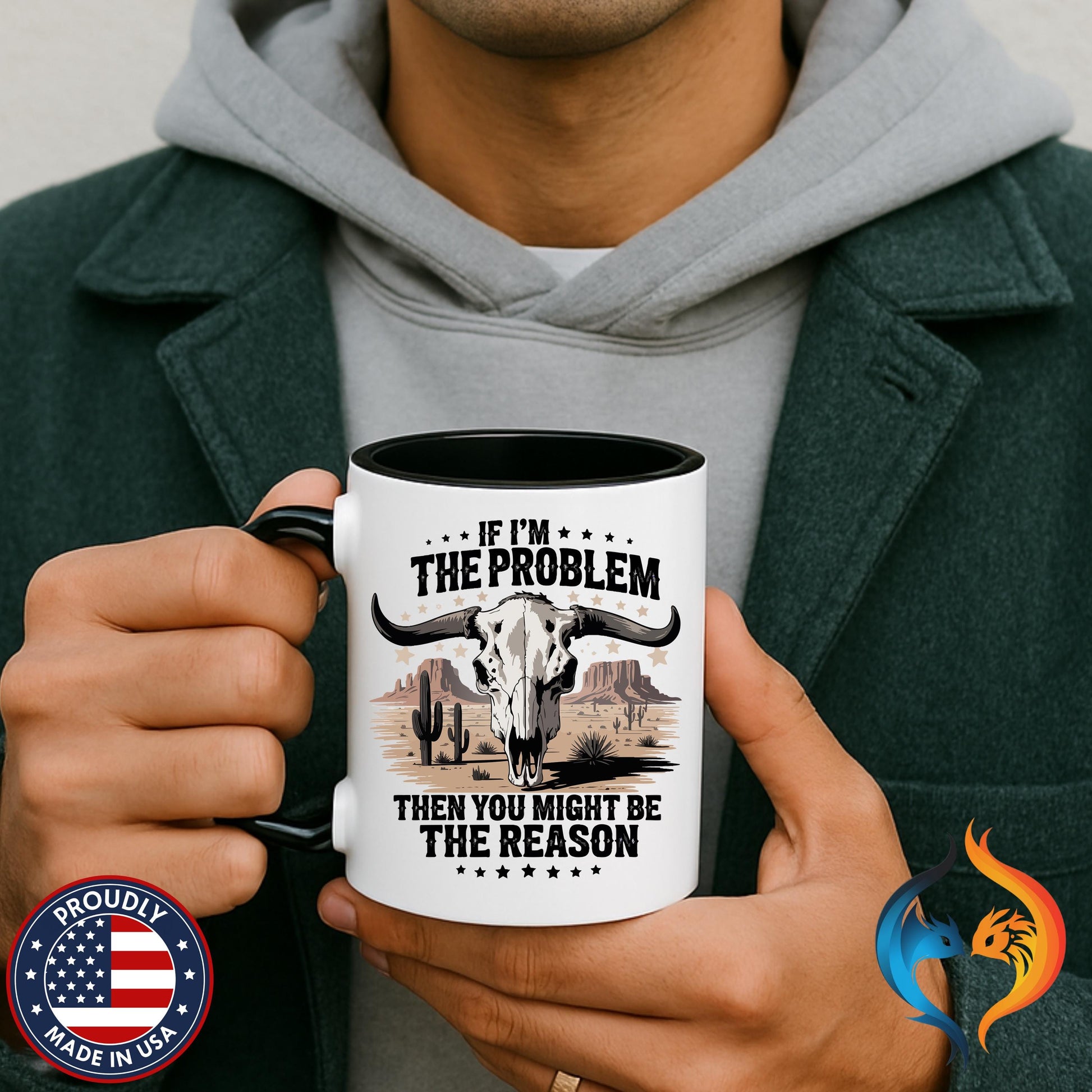 If I am the Problem Mug Product Photo | Nutty Designs