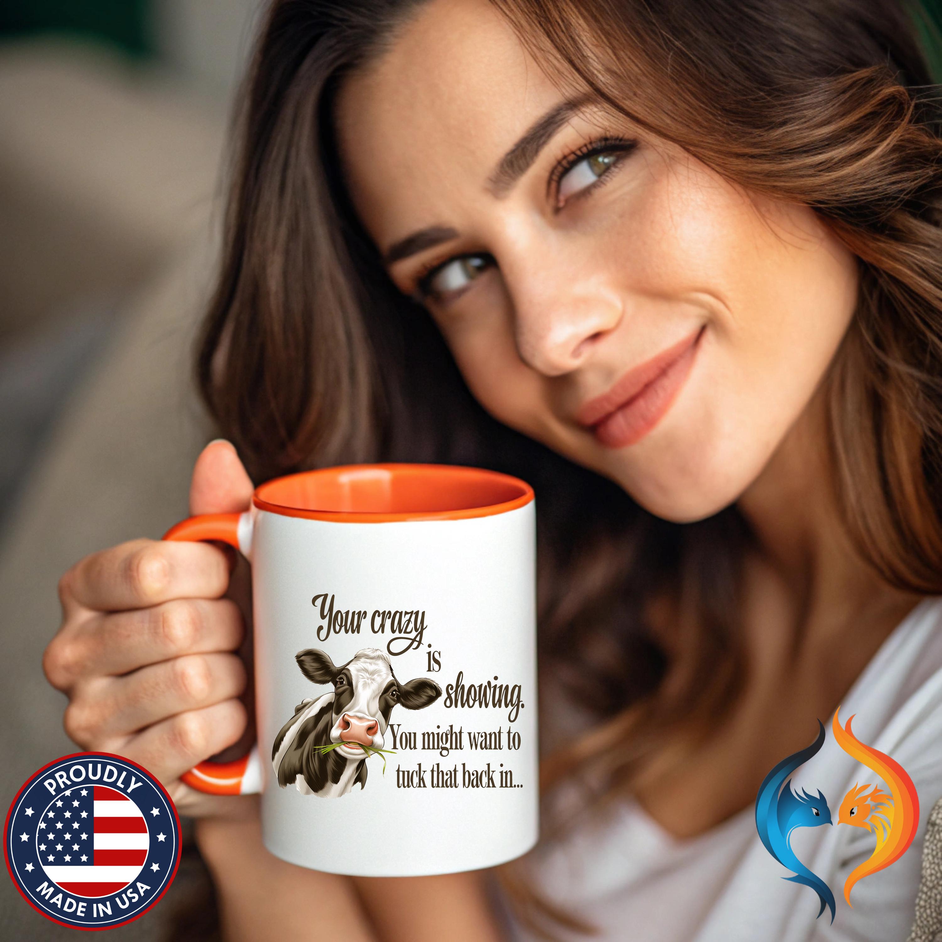 Your Crazy Is Showing Mug Product Photo | Nutty Designs