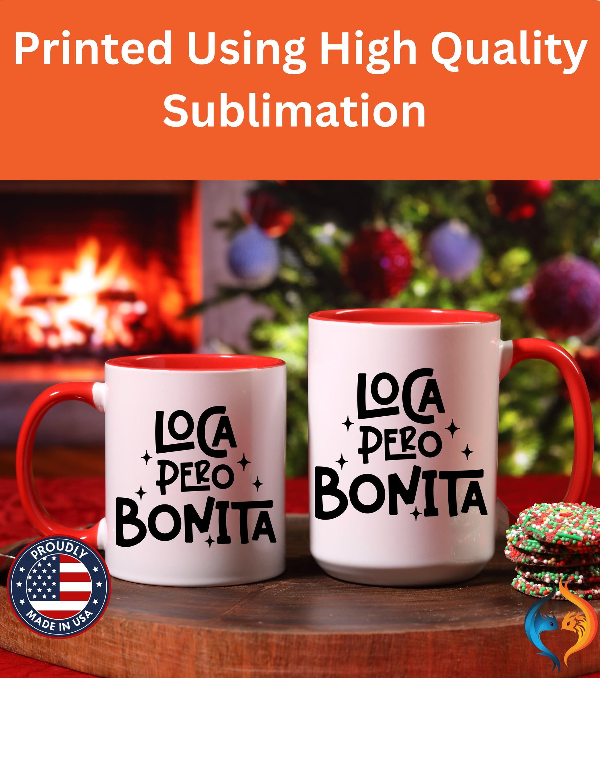 Loca Pero Bonita Mug Product Photo | Nutty Designs