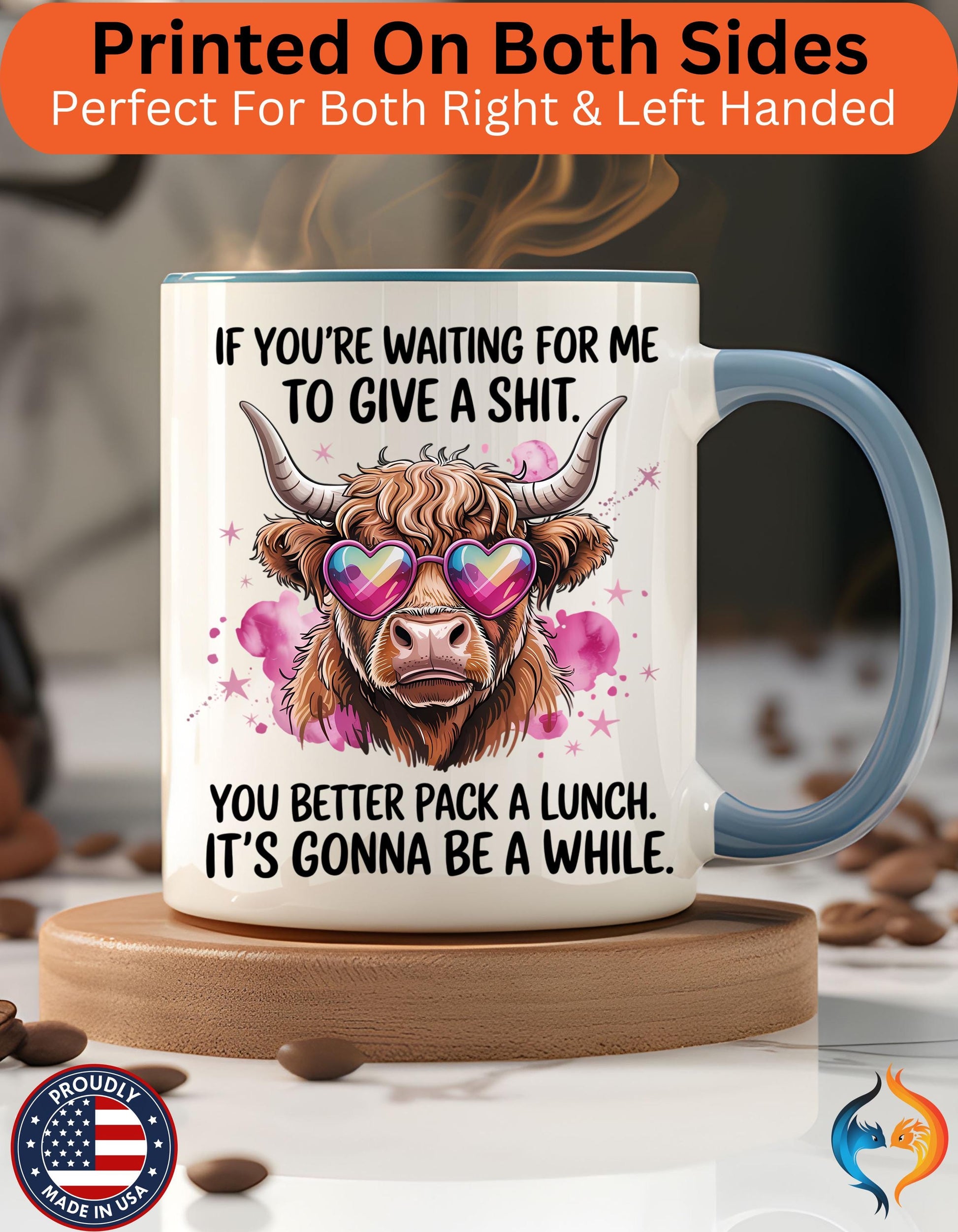 If You re Waiting For Me To Give a Sh t Mug Product Photo | Nutty Designs