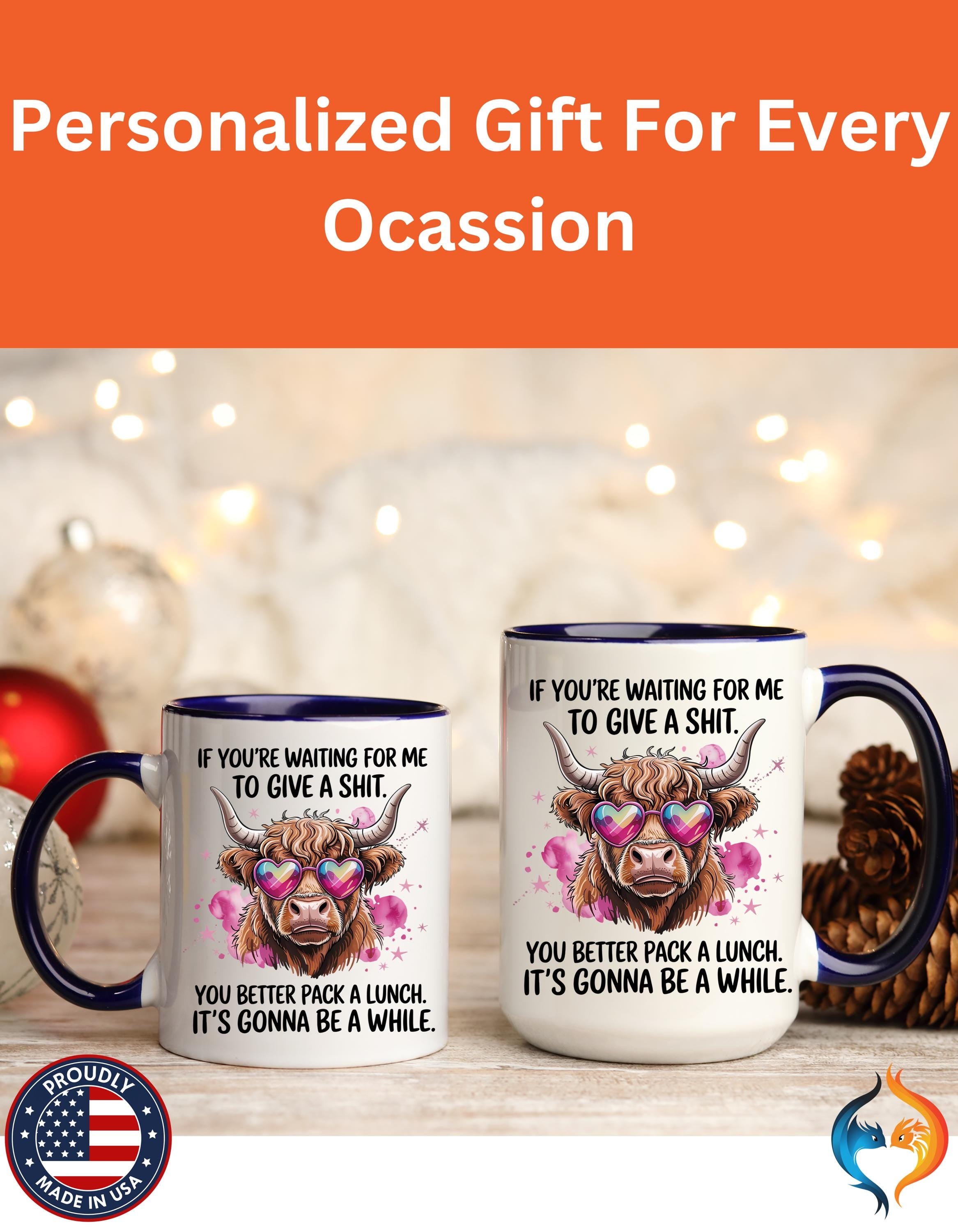 If You re Waiting For Me To Give a Sh t Mug Product Photo | Nutty Designs