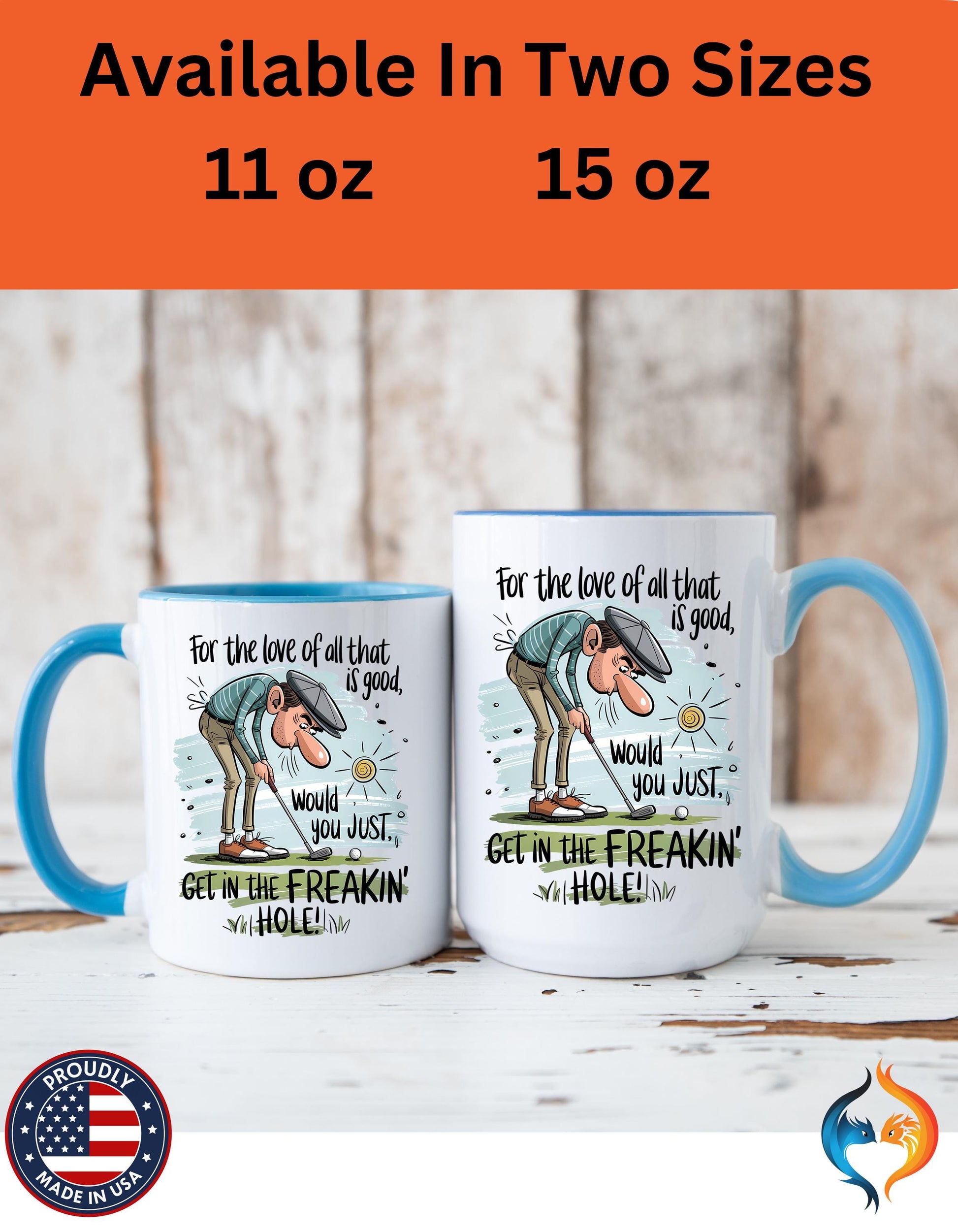 Get in the Freaking Hole Mug Product Photo | Nutty Designs