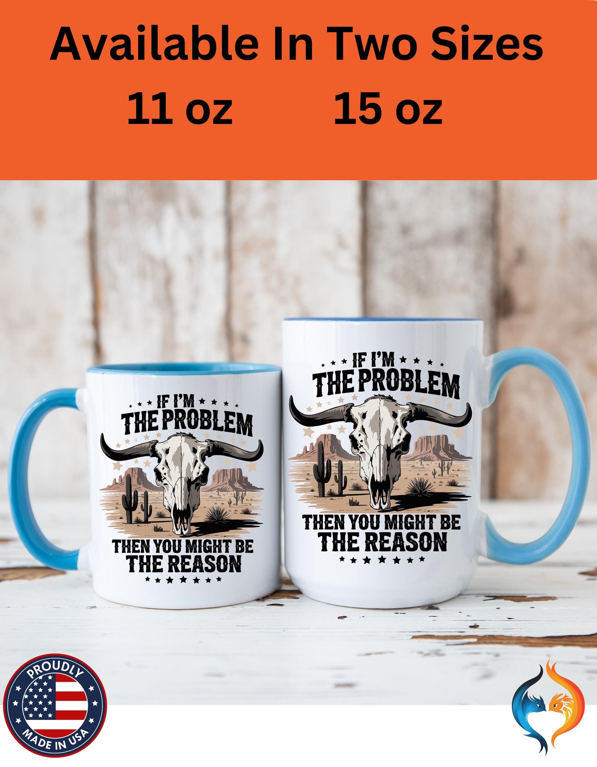 If I am the Problem Mug Product Photo | Nutty Designs